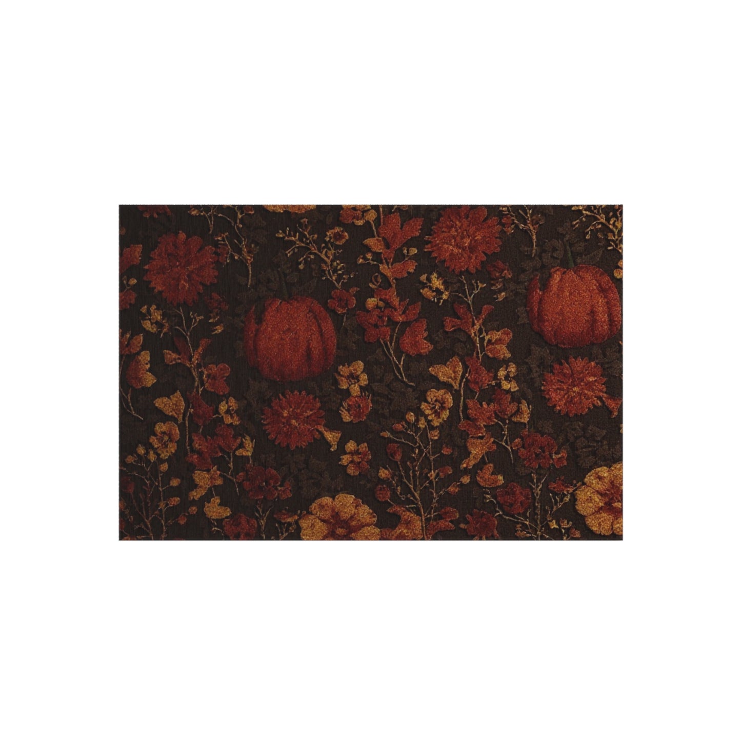 Outdoor Area Rug, Floral Outdoor Mat, Patio Decor, Garden Rug, Home Entryway, Floor Decor, Boho Style