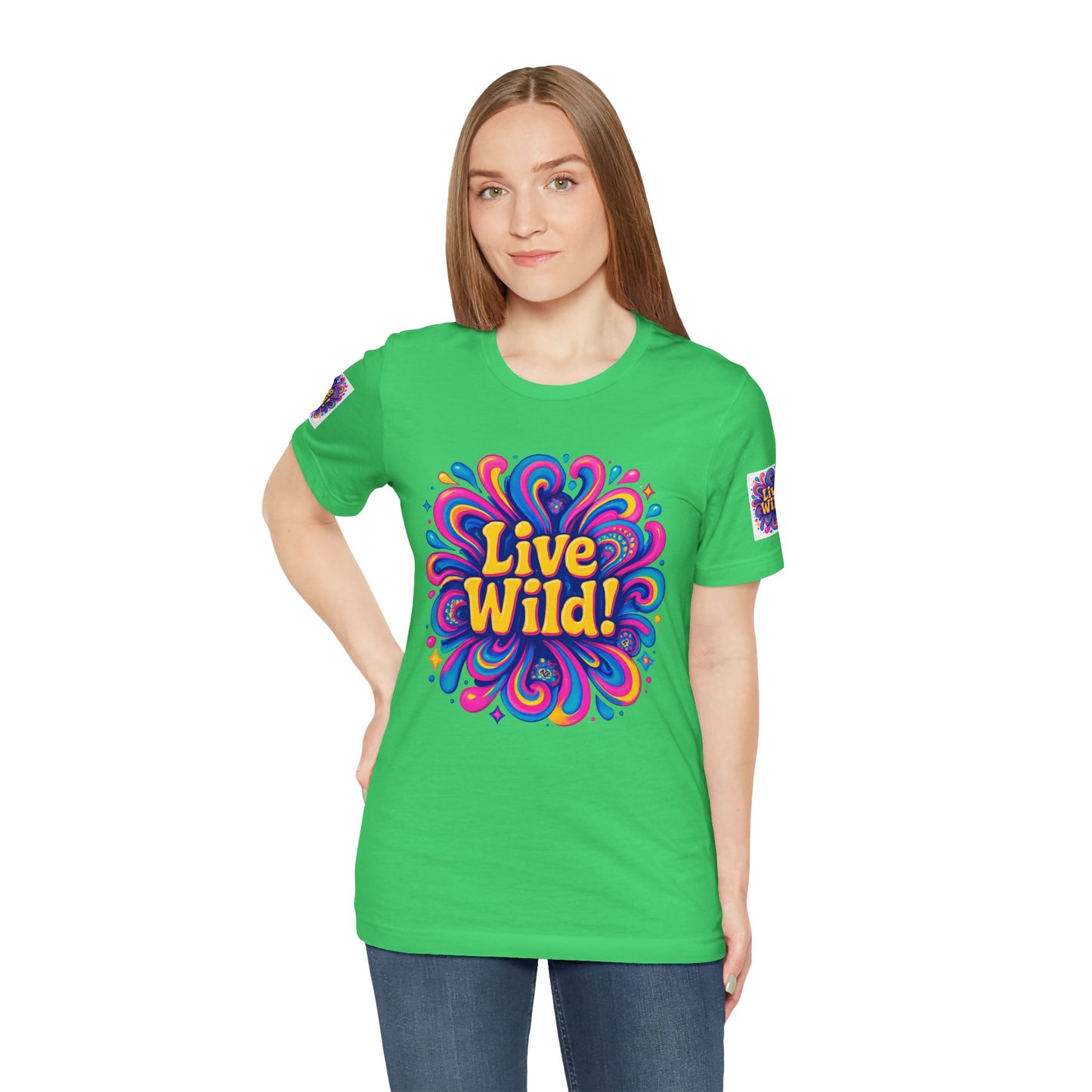 Live Wild Tee - Unisex Jersey Short Sleeve