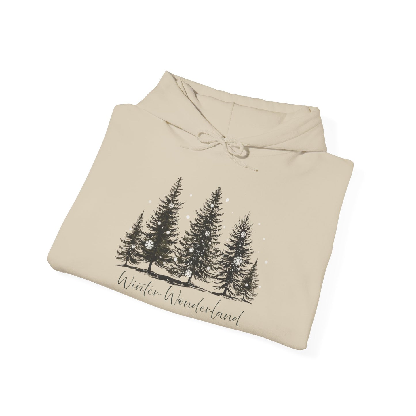 Lush Forest Hoodie - Cozy Unisex Heavy Blend Sweatshirt for Nature Lovers