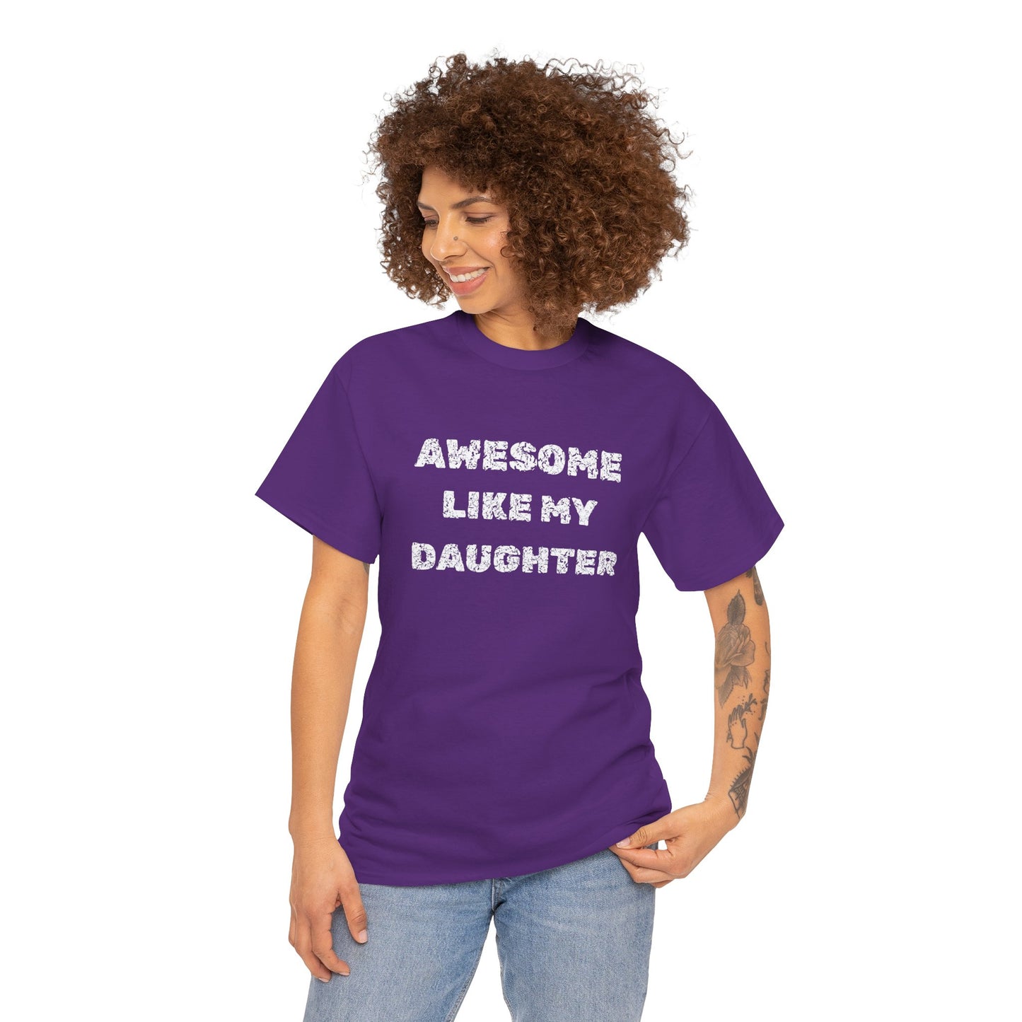 Awesome Like My Daughter T-Shirt, Proud Parent Tee