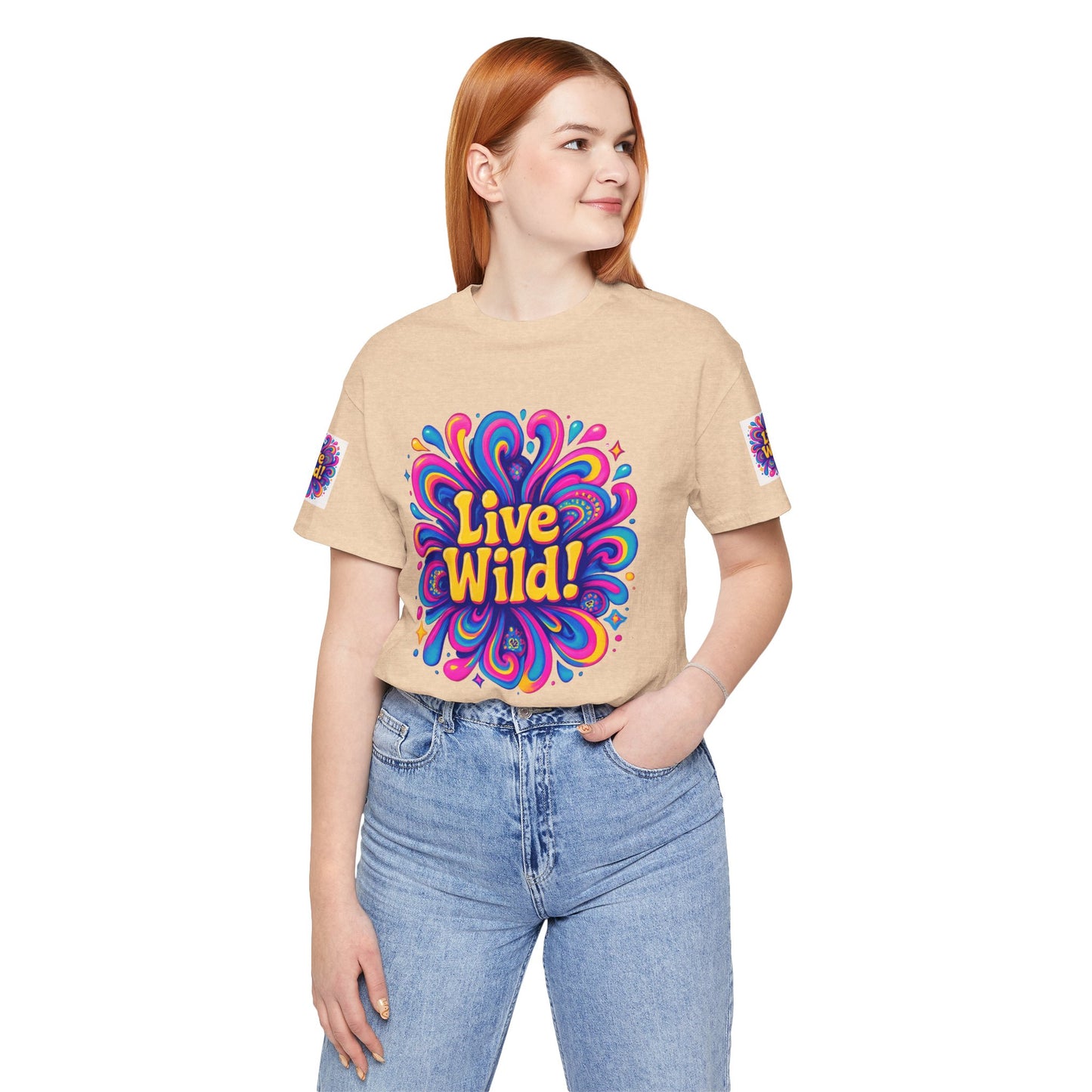 Live Wild Tee - Unisex Jersey Short Sleeve