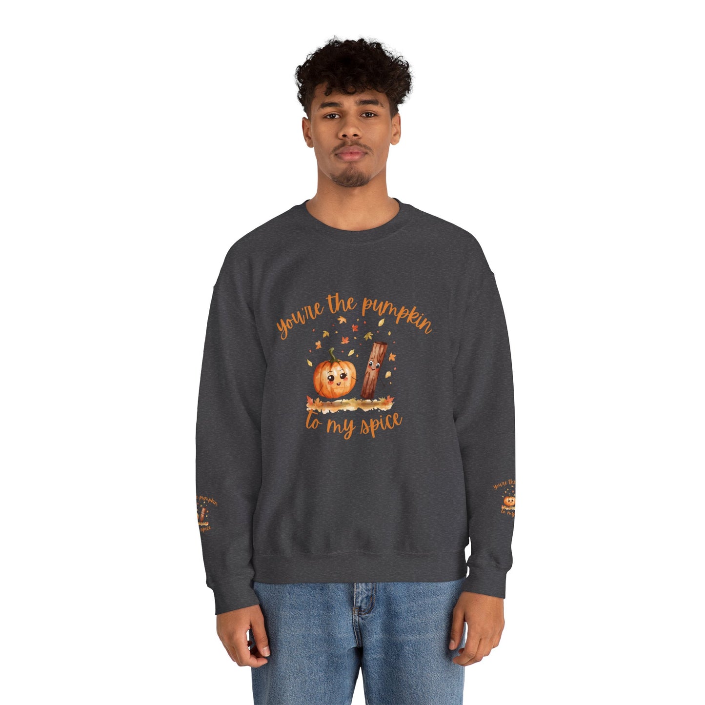 Pumpkin Spice Sweatshirt - Cozy Fall Crewneck for Halloween, Autumn Fashion, Gifts for Her, Couples Matching Outfits, Seasonal Style