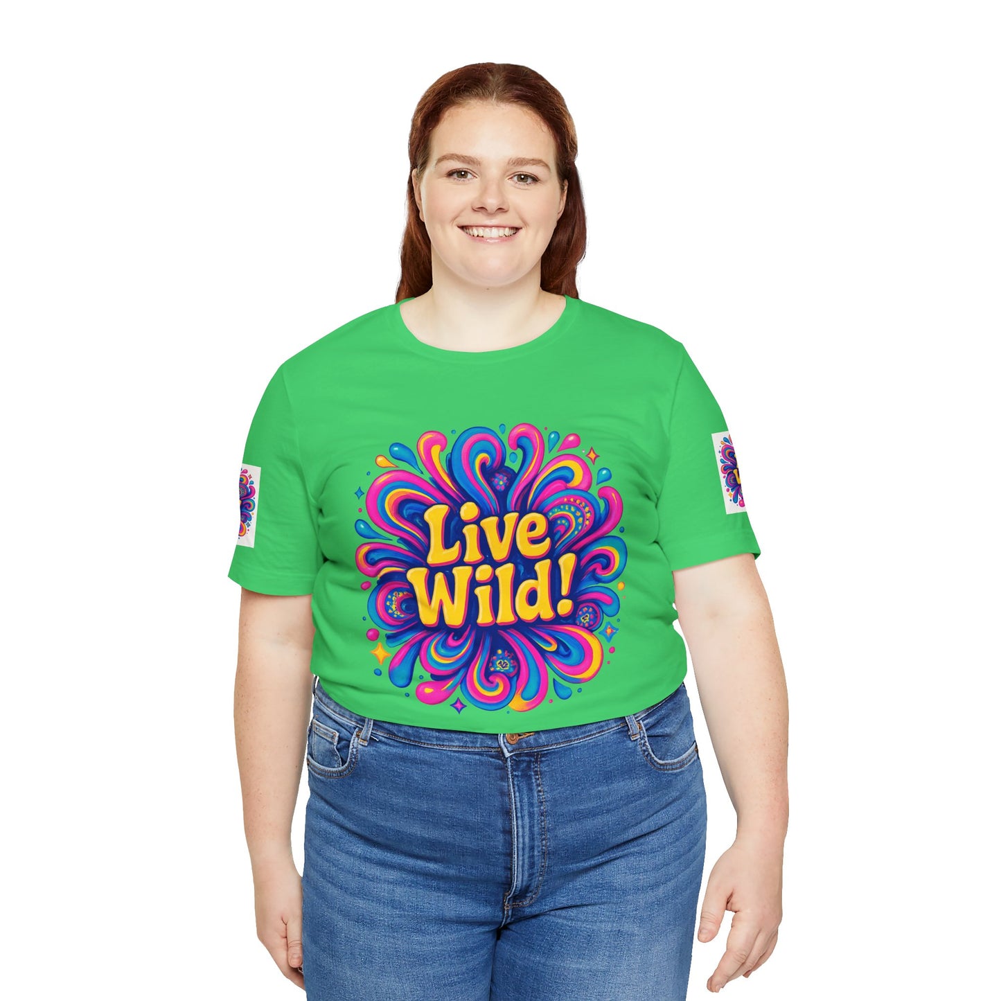Live Wild Tee - Unisex Jersey Short Sleeve