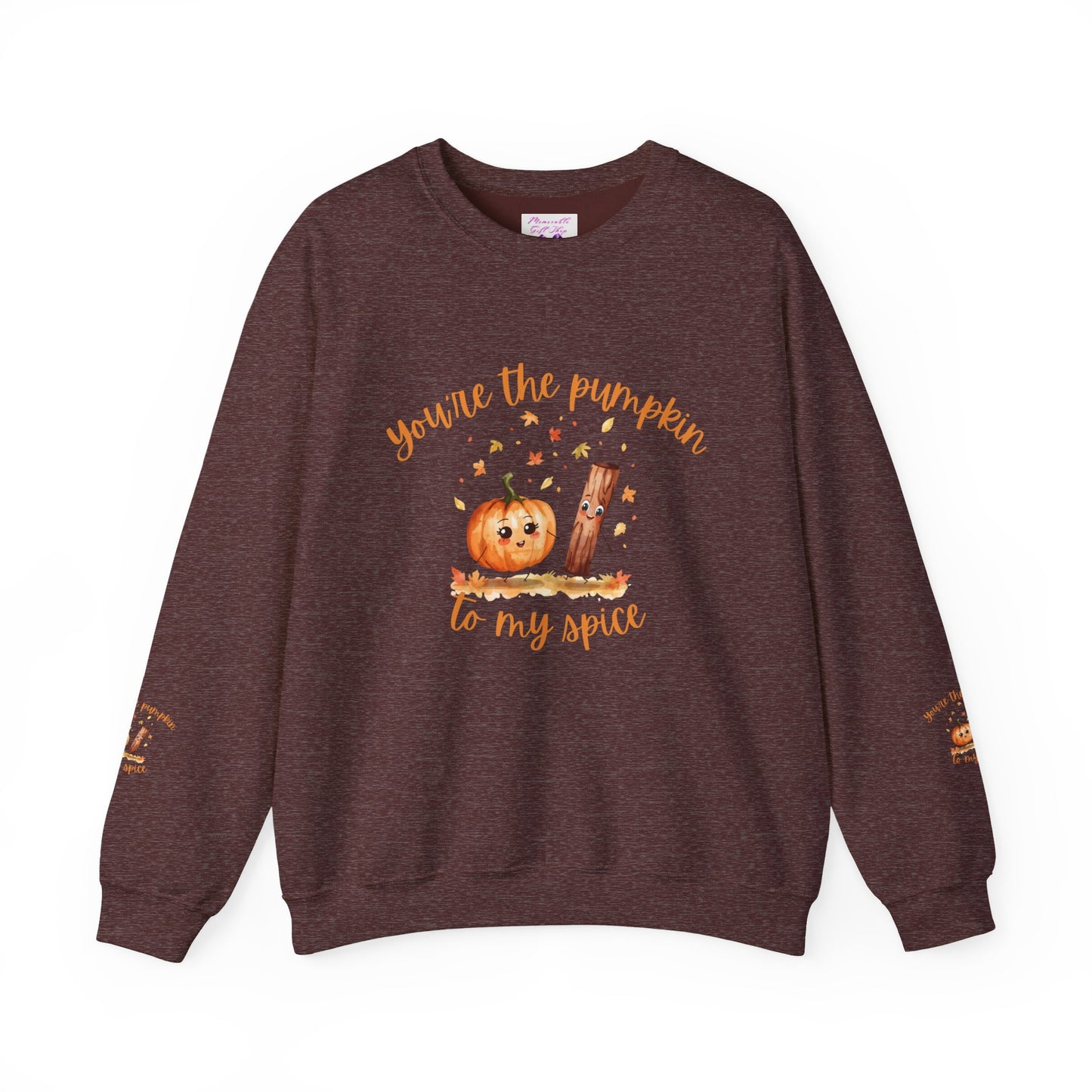 Pumpkin Spice Sweatshirt - Cozy Fall Crewneck for Halloween, Autumn Fashion, Gifts for Her, Couples Matching Outfits, Seasonal Style