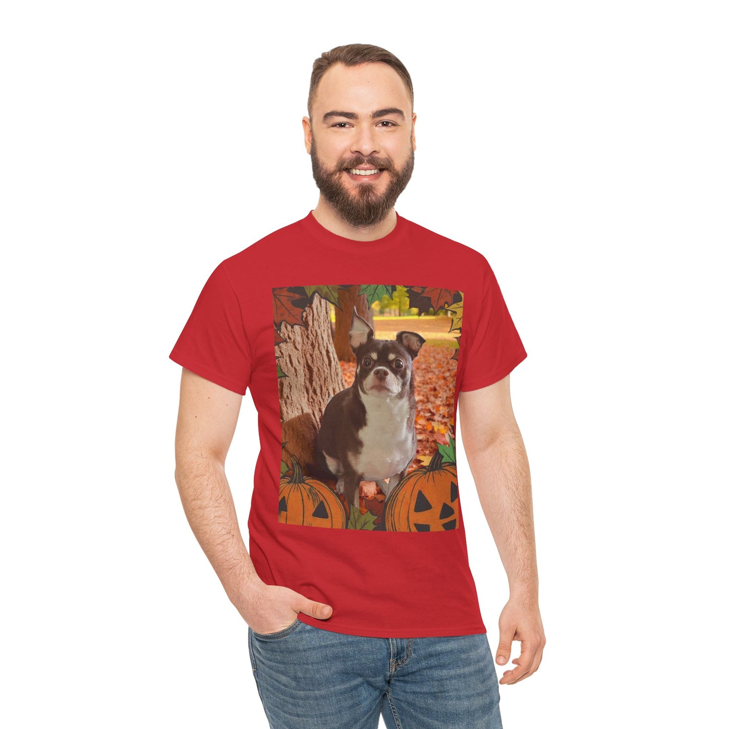 Fall Dog Unisex Tee, Dog Lovers Fall Shirt