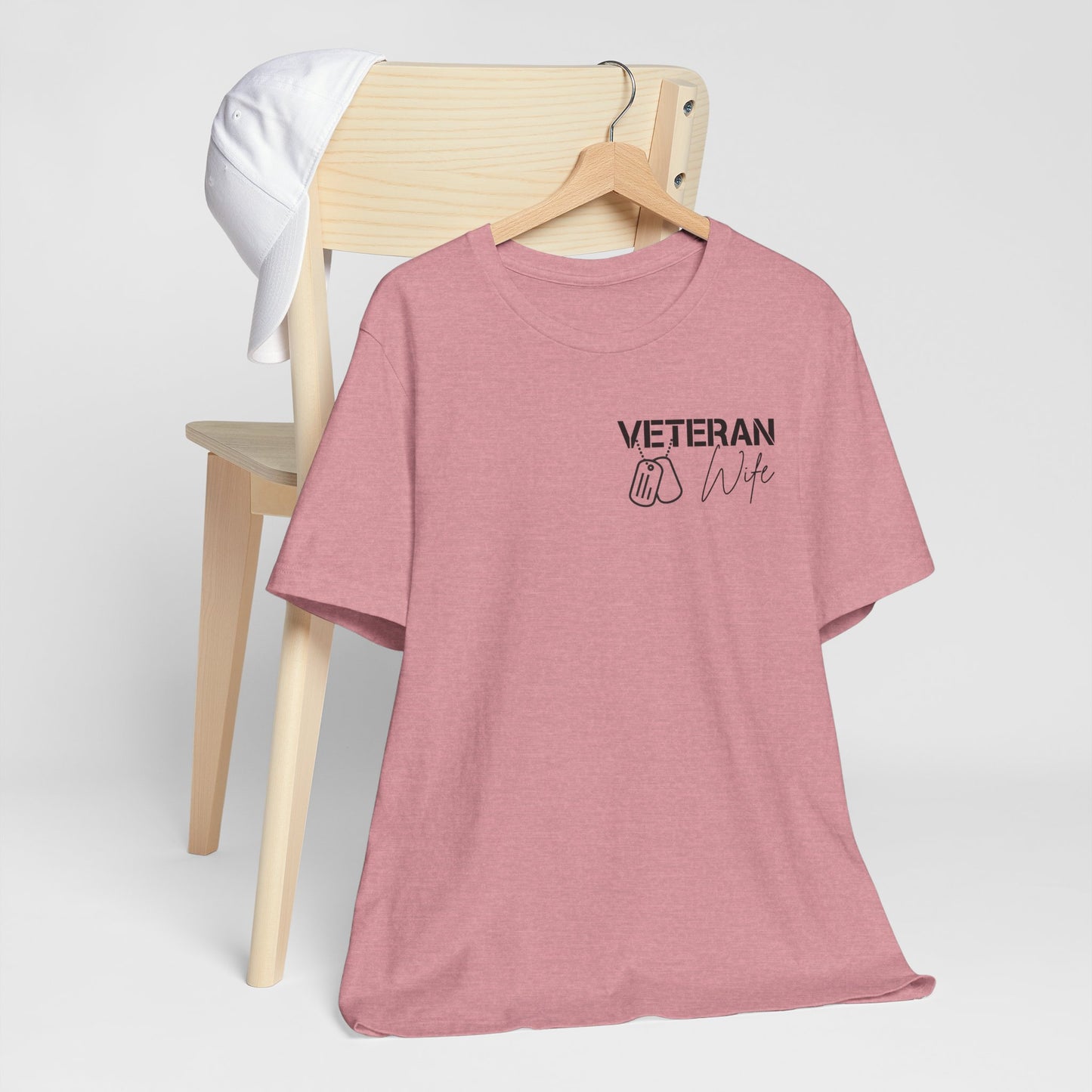 Veteran Wife T-Shirt — Proud Military Spouse Tee