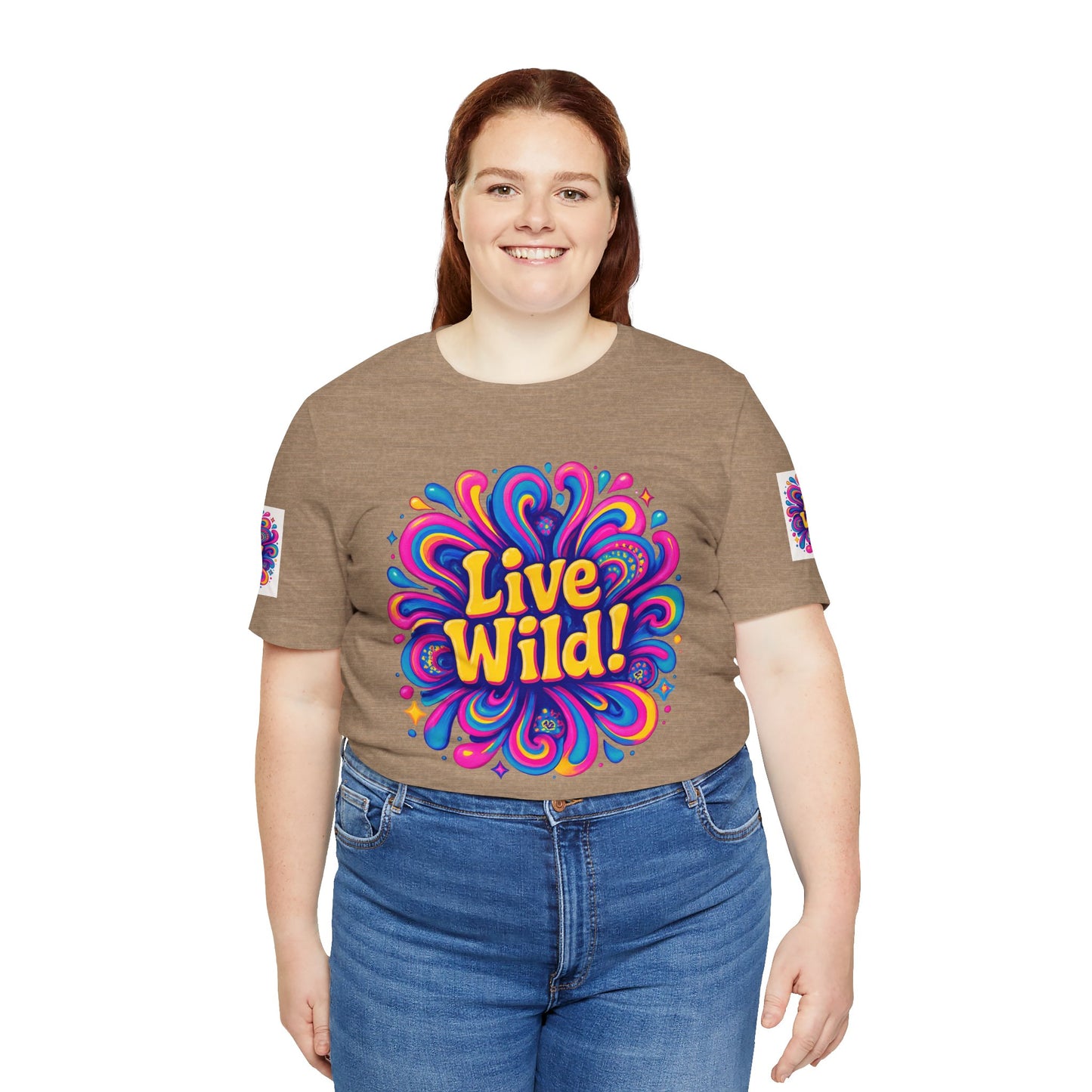 Live Wild Tee - Unisex Jersey Short Sleeve