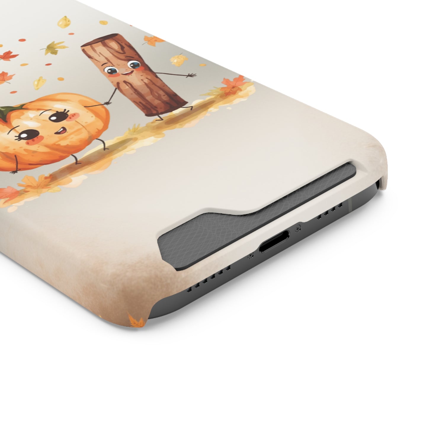 Phone Case - Pumpkin & Spice Card Holder