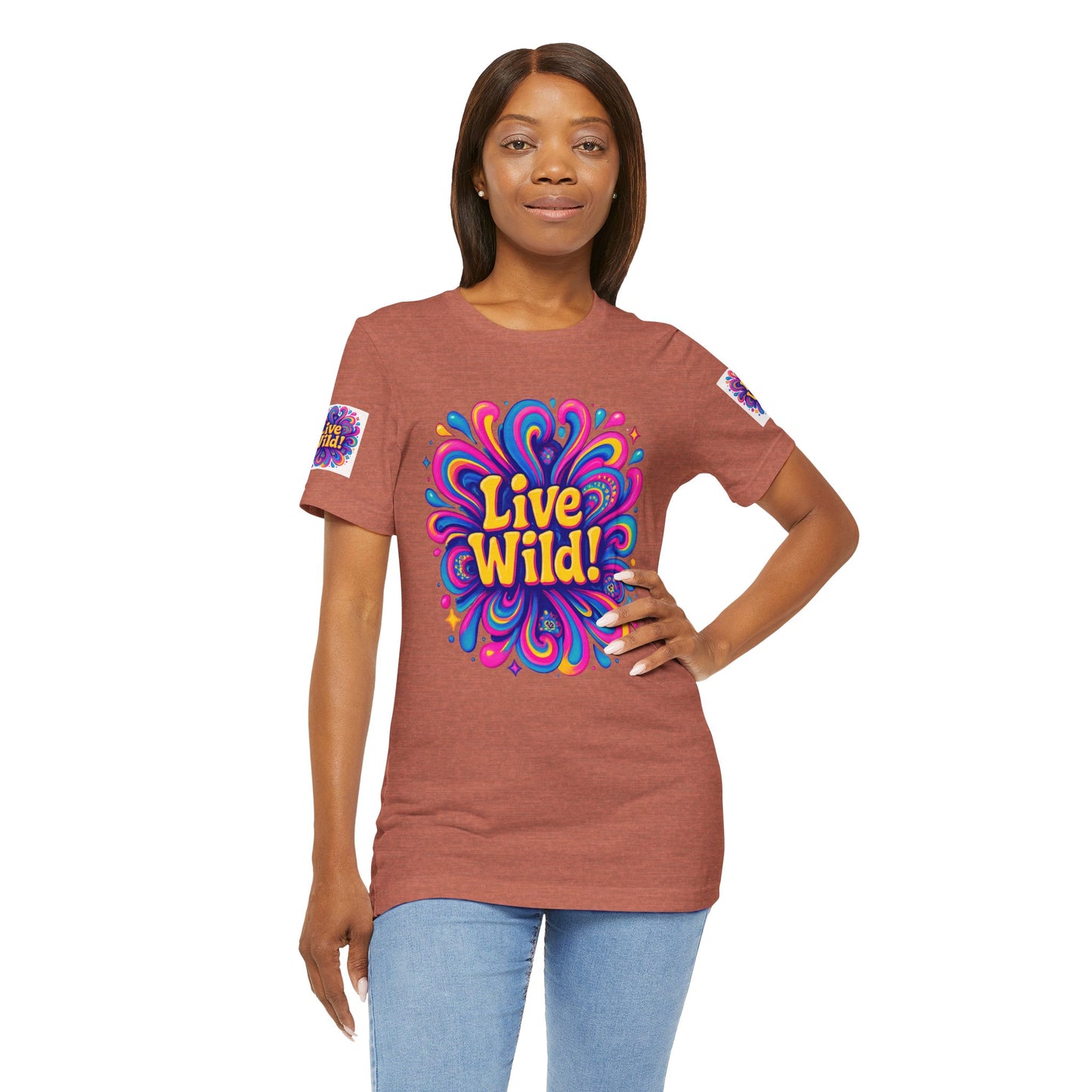 Live Wild Tee - Unisex Jersey Short Sleeve