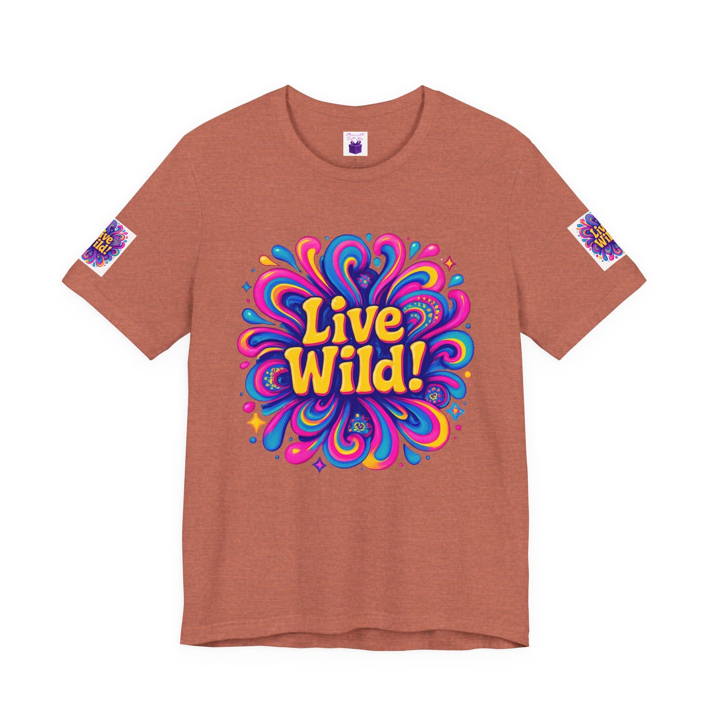 Live Wild Tee - Unisex Jersey Short Sleeve