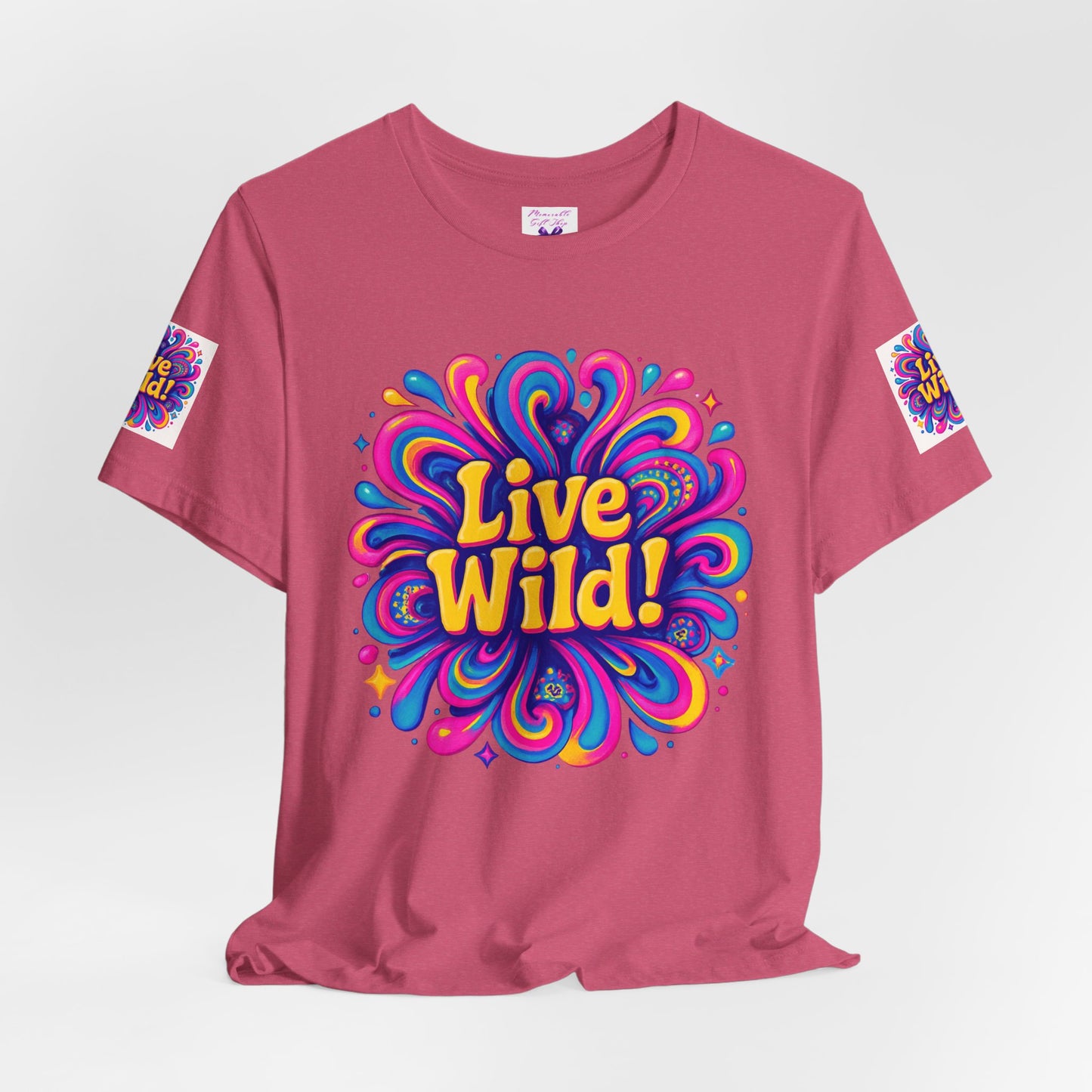 Live Wild Tee - Unisex Jersey Short Sleeve