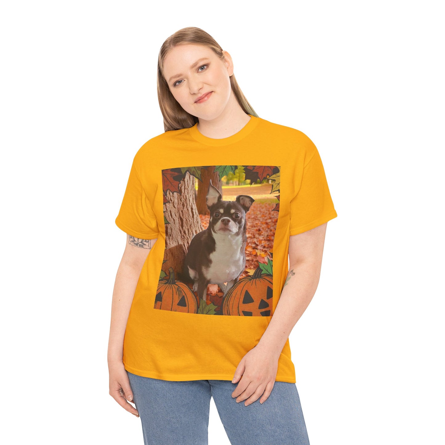 Fall Dog Unisex Tee, Dog Lovers Fall Shirt