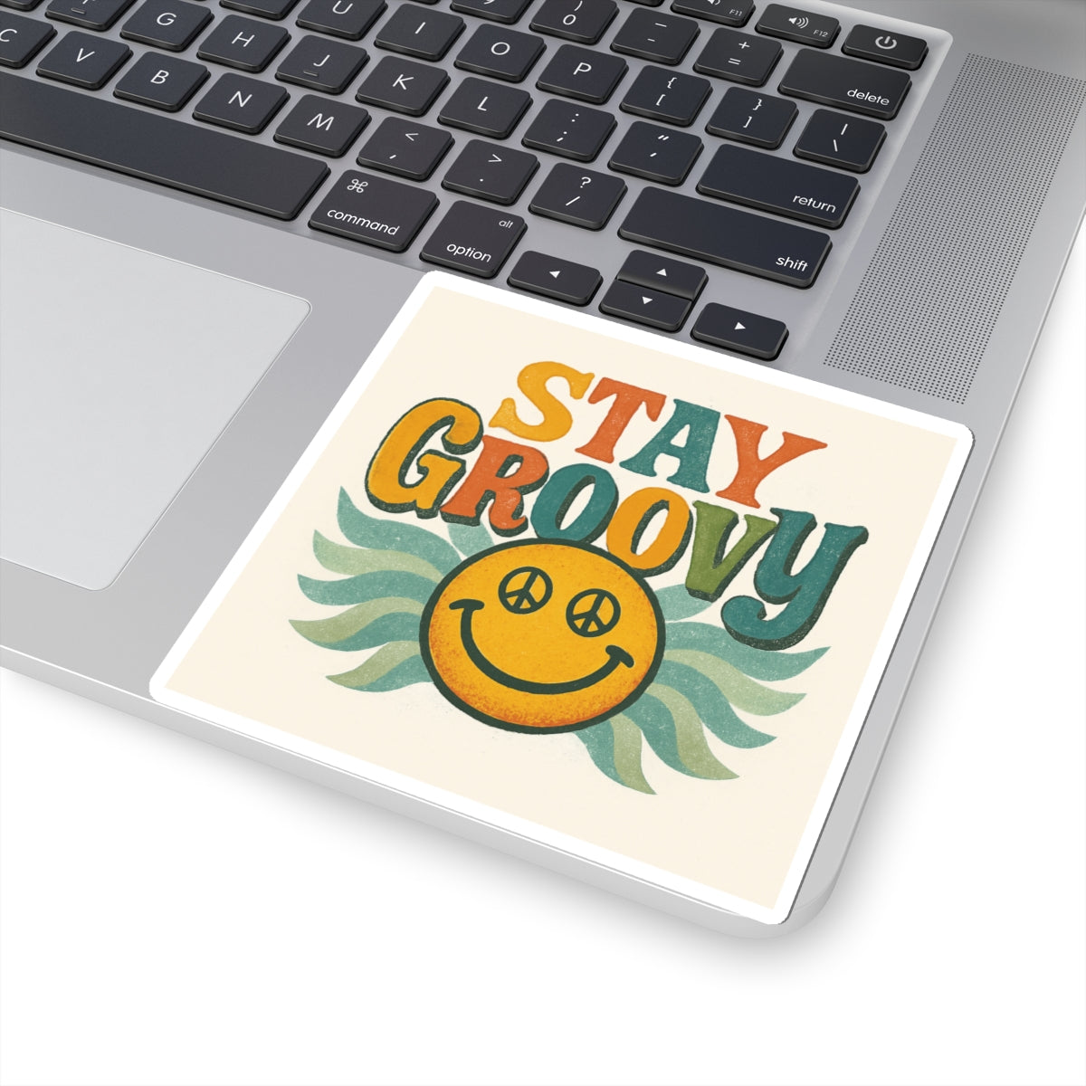 Groovy Peace Sign Stickers