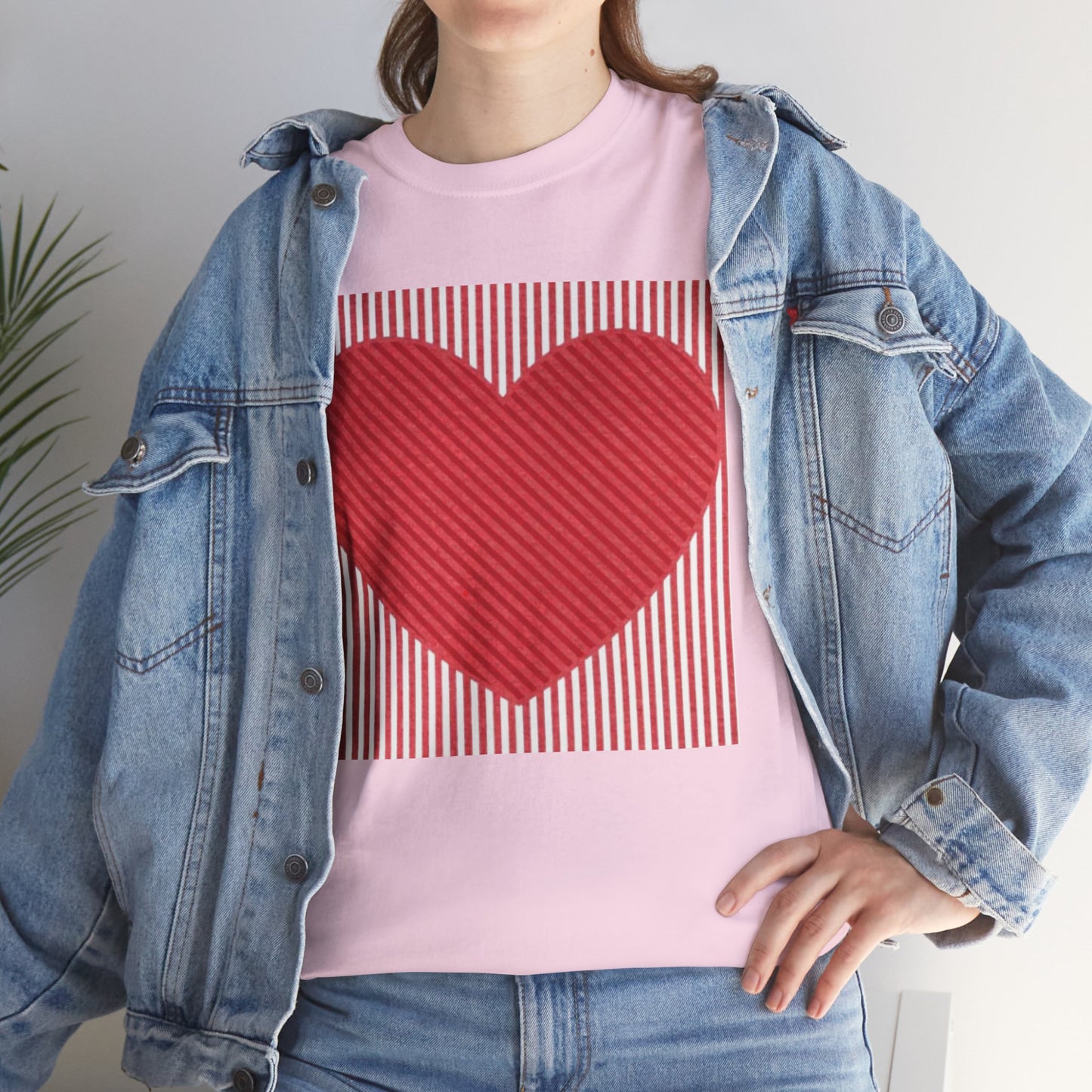 Valentines Hearts Tee, Retro Love Heart Graphic