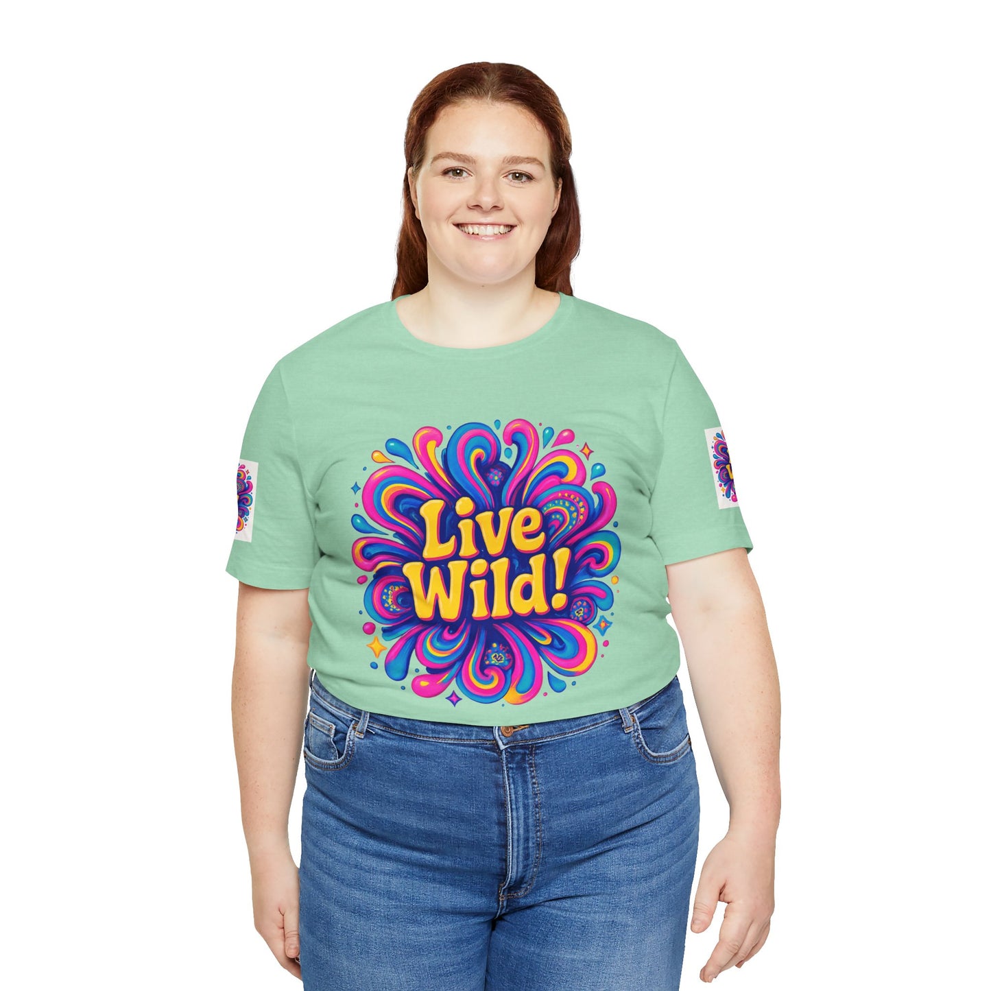 Live Wild Tee - Unisex Jersey Short Sleeve