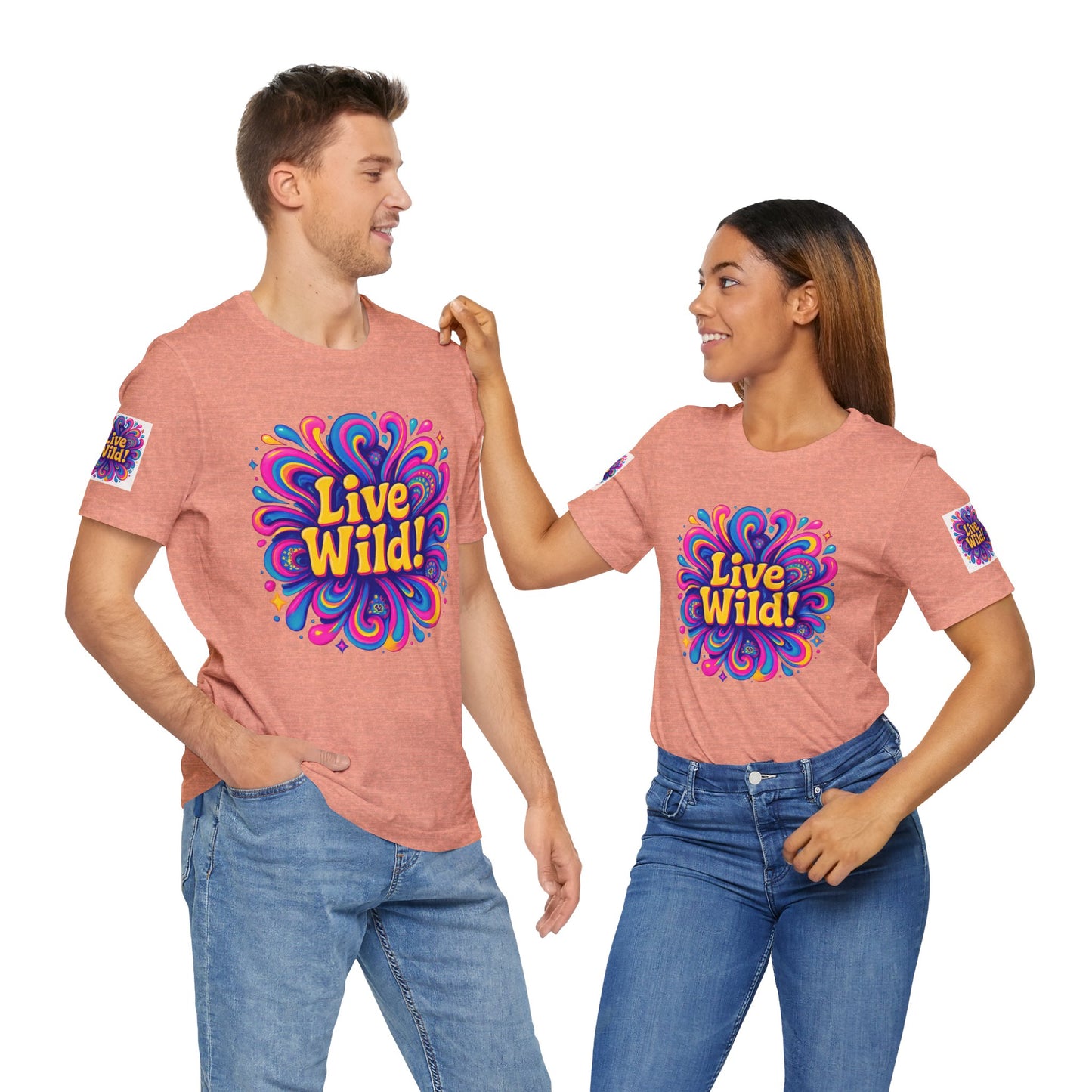 Live Wild Tee - Unisex Jersey Short Sleeve