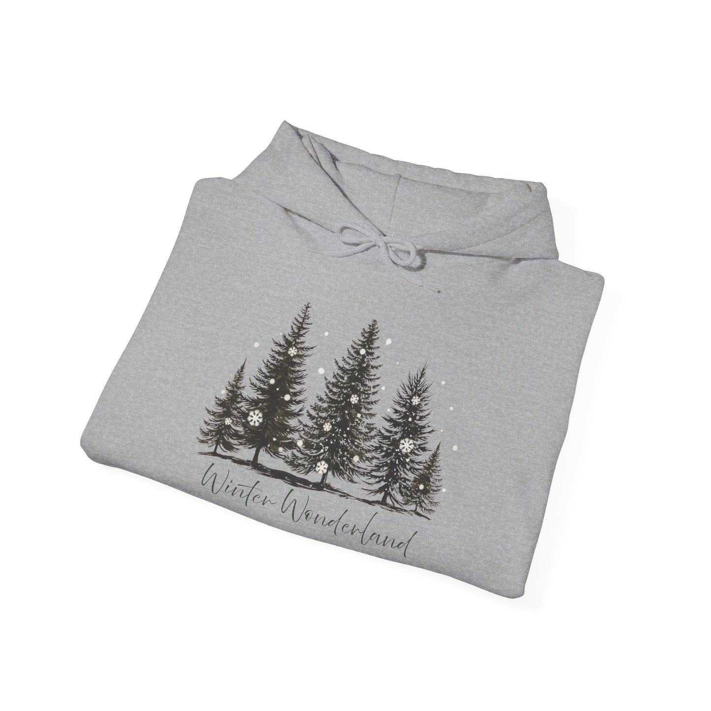 Lush Forest Hoodie - Cozy Unisex Heavy Blend Sweatshirt for Nature Lovers