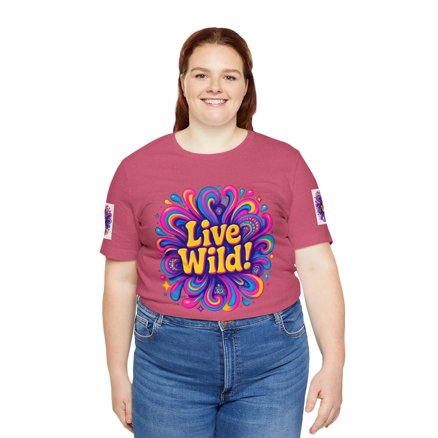 Live Wild Tee - Unisex Jersey Short Sleeve