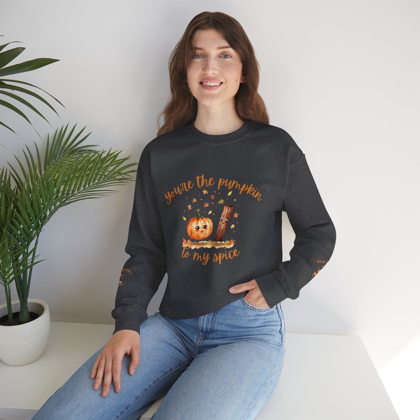 Pumpkin Spice Sweatshirt - Cozy Fall Crewneck for Halloween, Autumn Fashion, Gifts for Her, Couples Matching Outfits, Seasonal Style