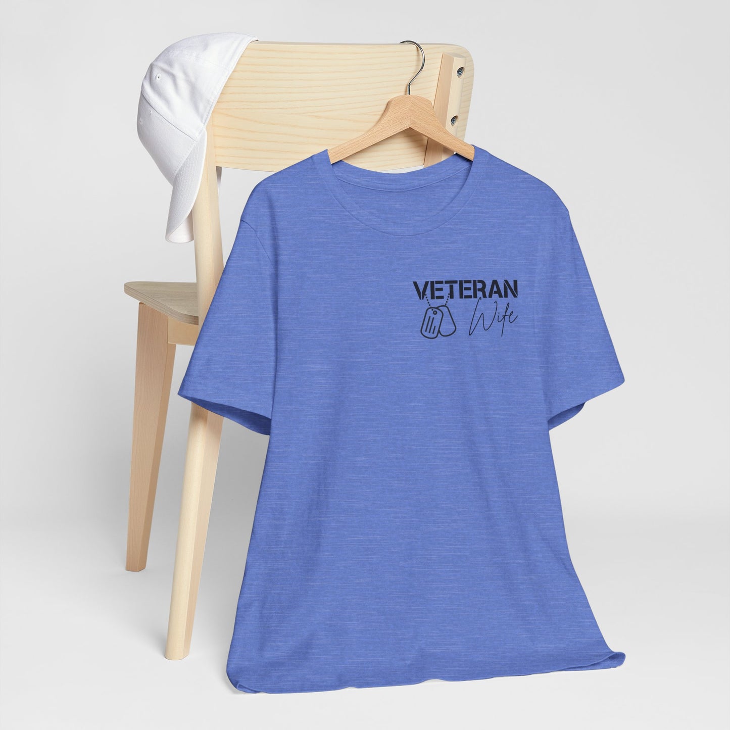Veteran Wife T-Shirt — Proud Military Spouse Tee