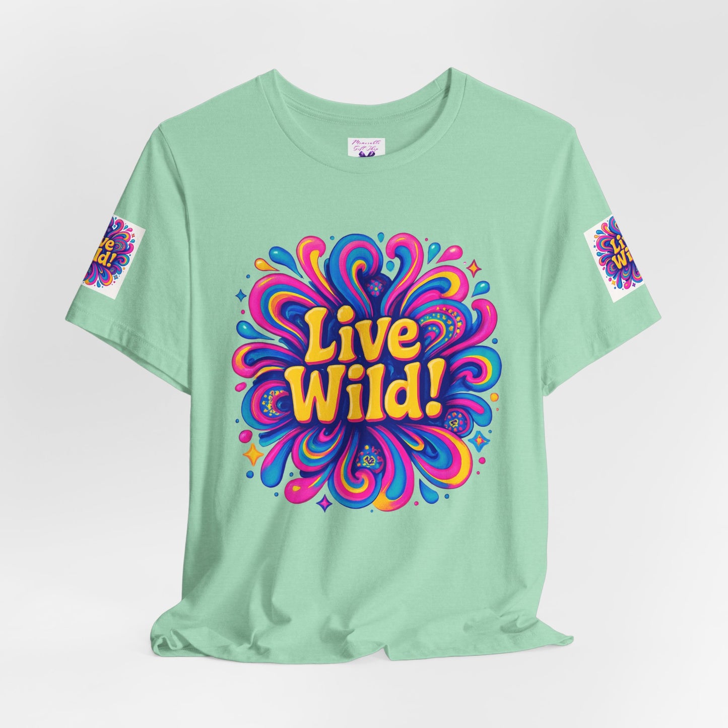 Live Wild Tee - Unisex Jersey Short Sleeve