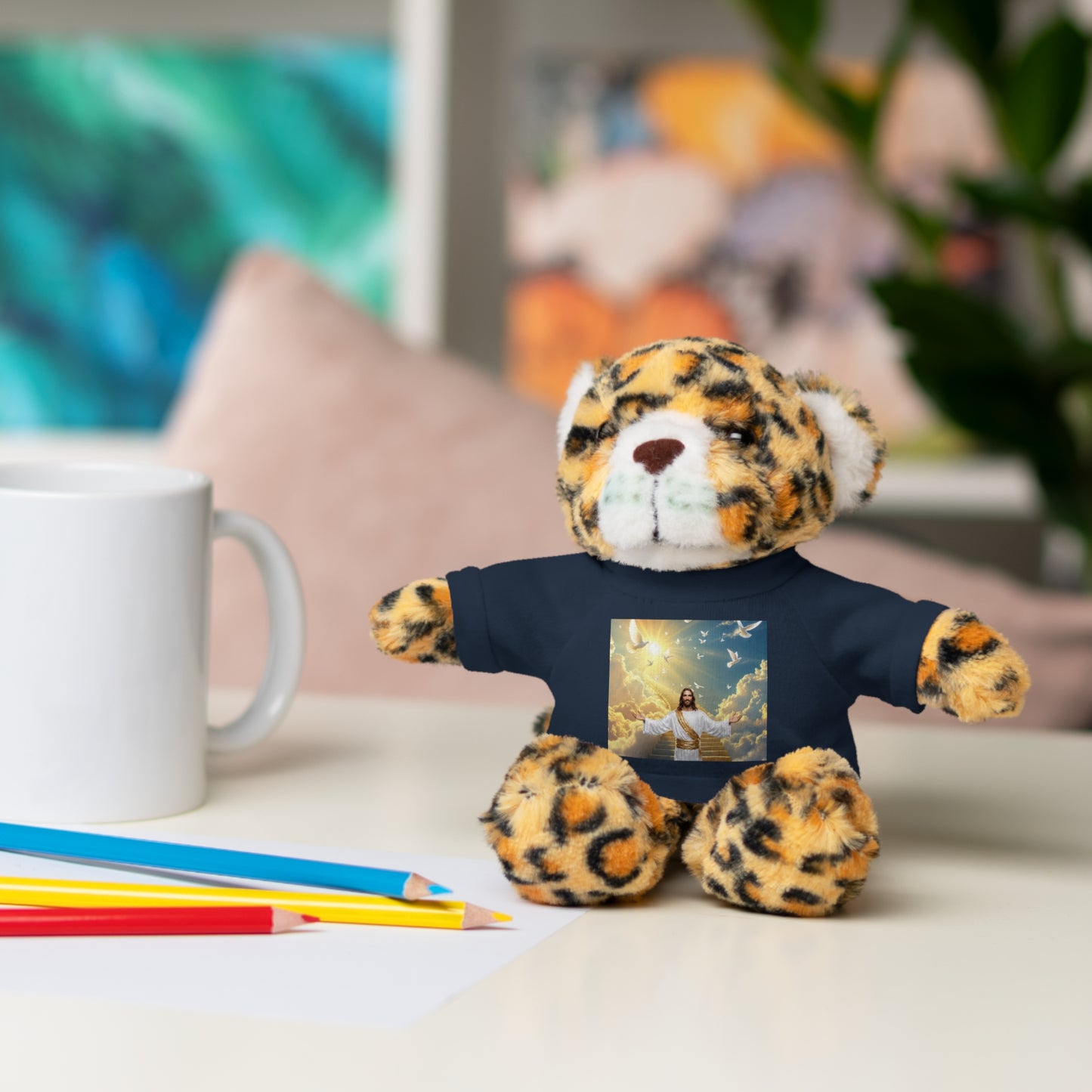 Cute Stuffed Animals with Custom Tee