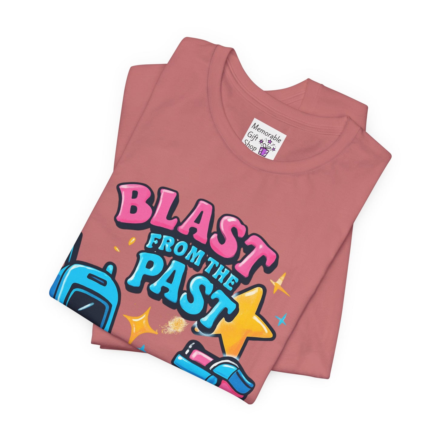 Retro Tee - Roller Skates & Cordless Phones Design