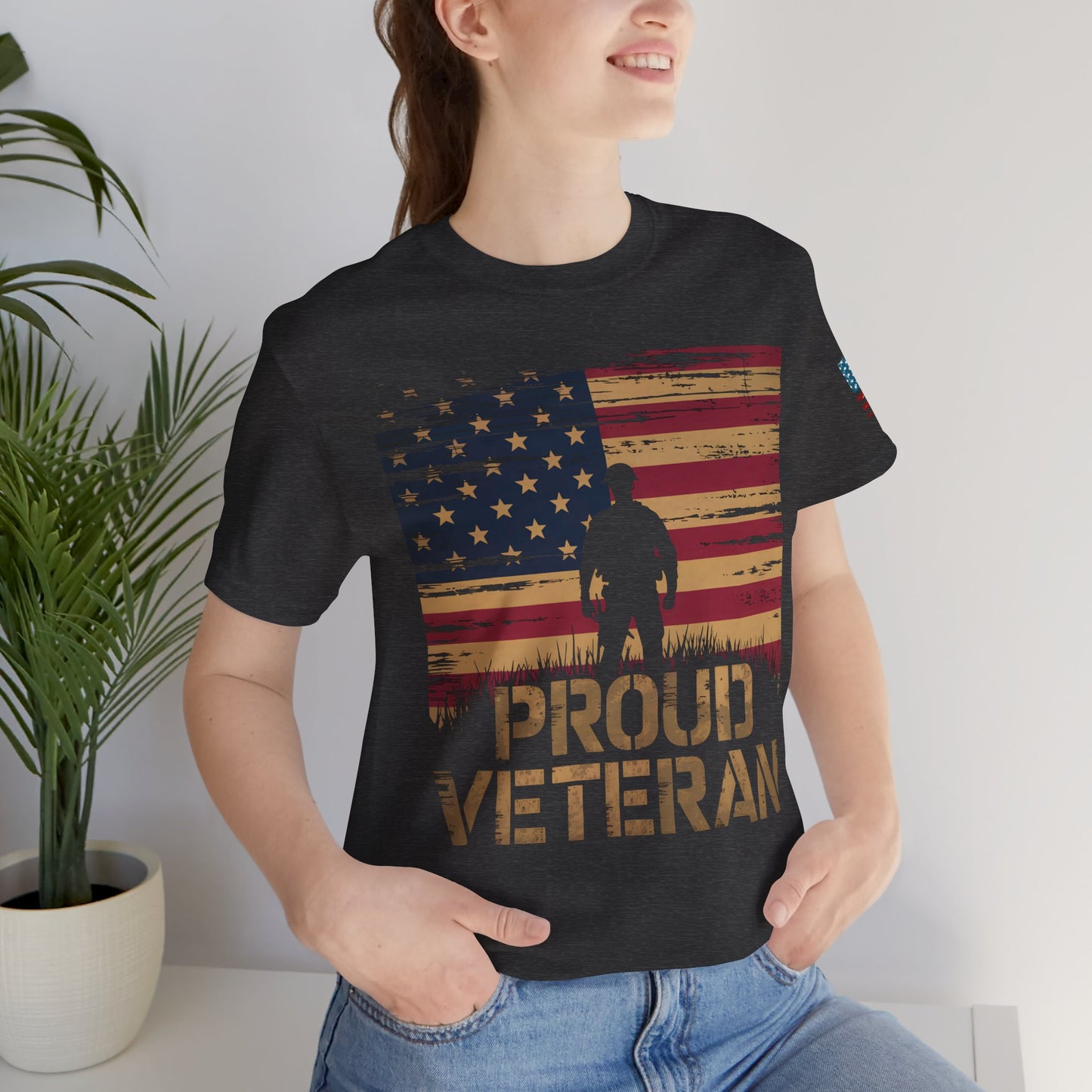 American Veteran T-Shirt — Patriotic Military Tribute Tee