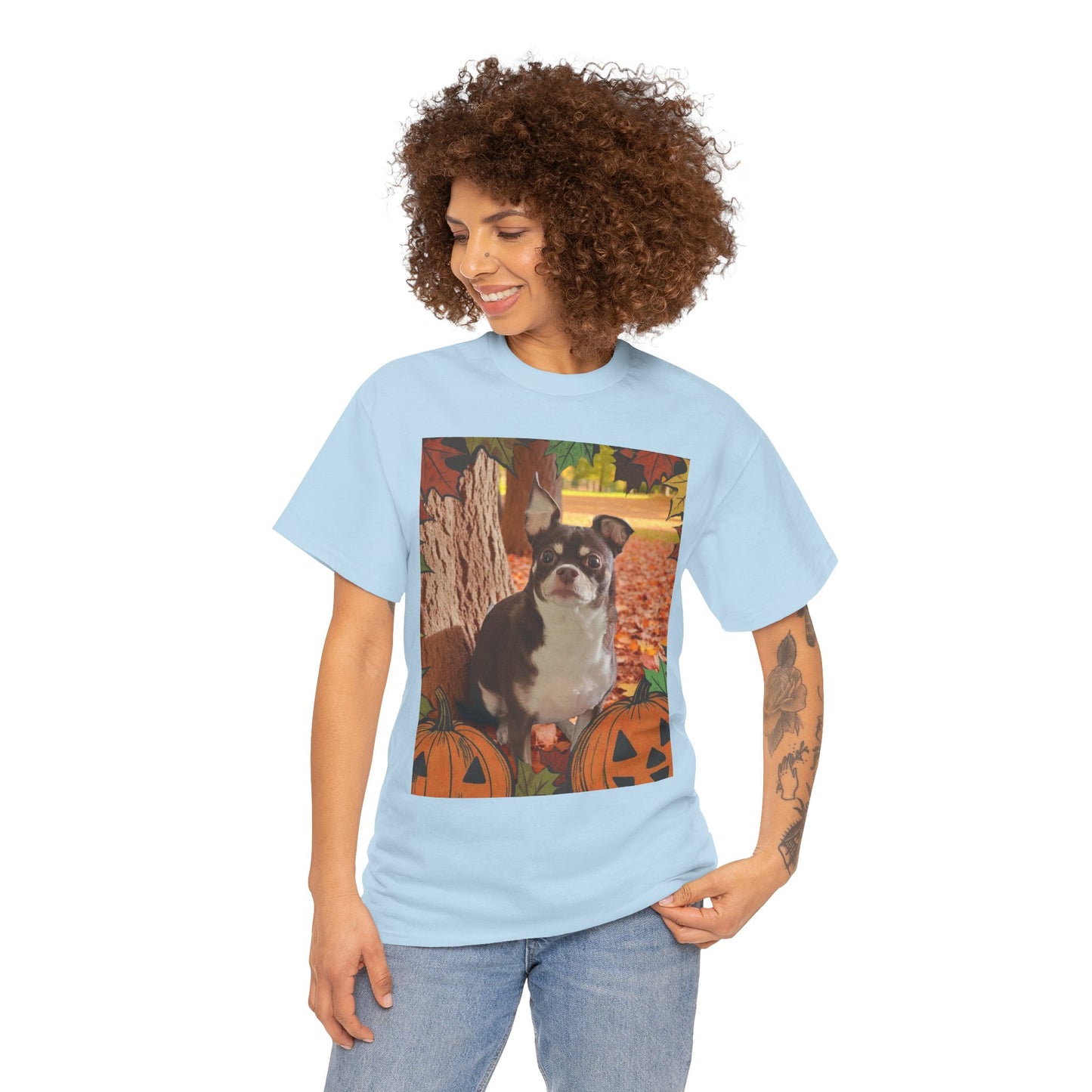 Fall Dog Unisex Tee, Dog Lovers Fall Shirt