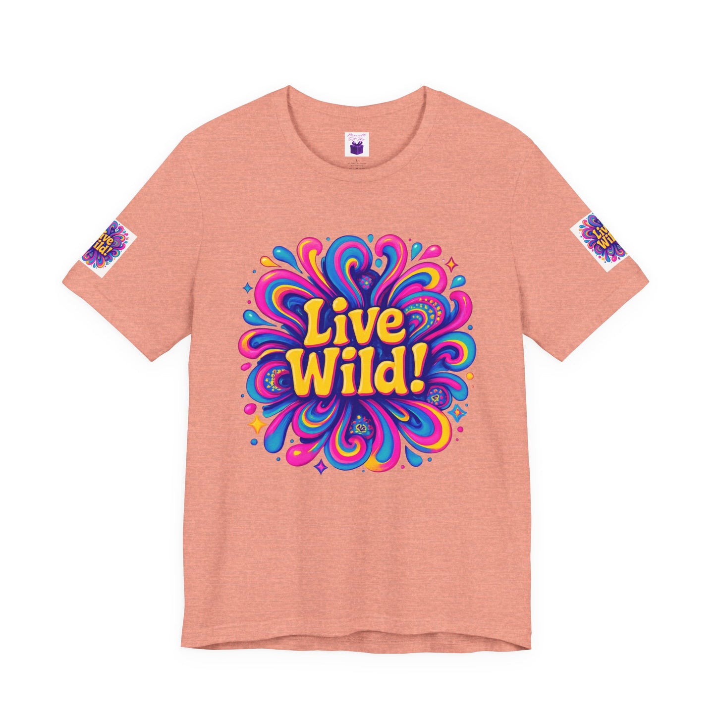 Live Wild Tee - Unisex Jersey Short Sleeve