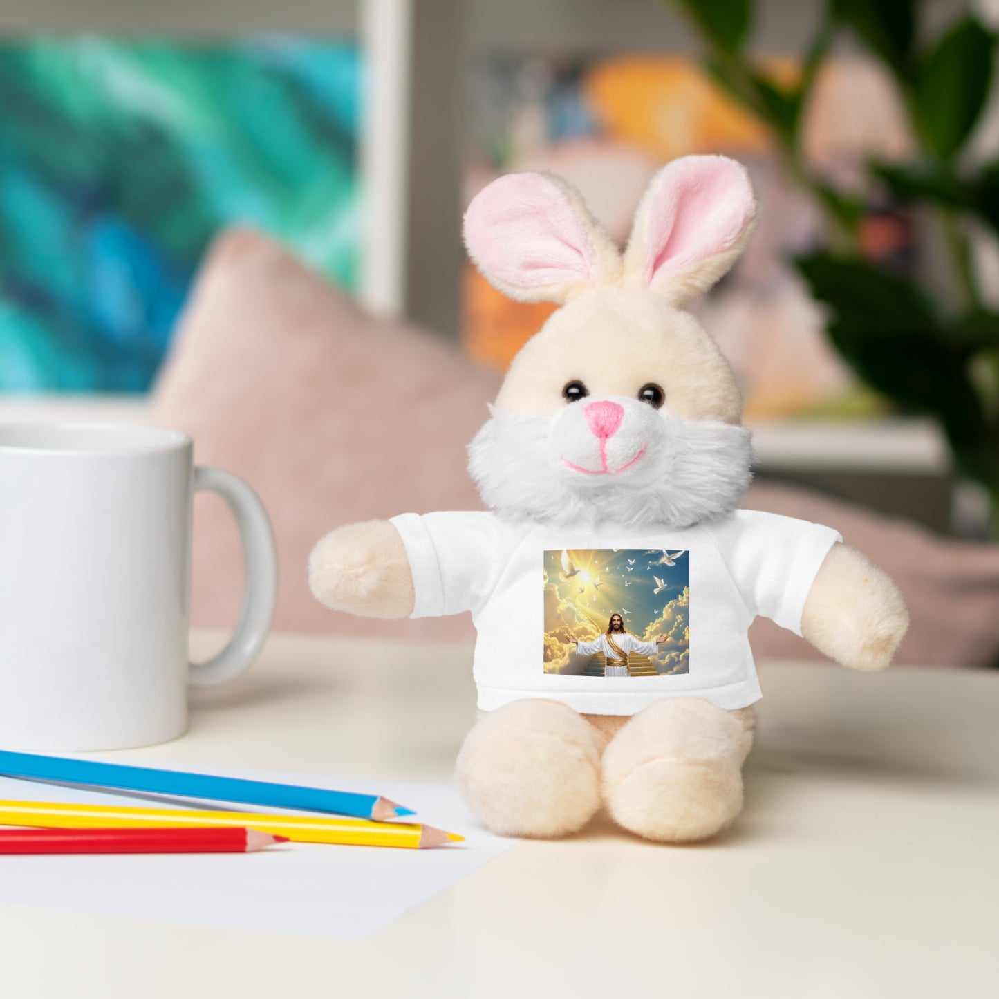 Cute Stuffed Animals with Custom Tee