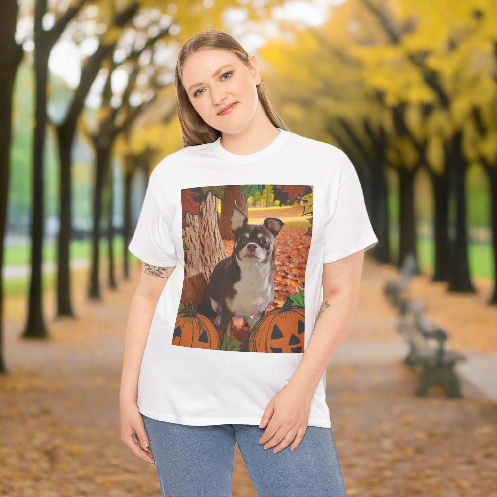Fall Dog Unisex Tee, Dog Lovers Fall Shirt