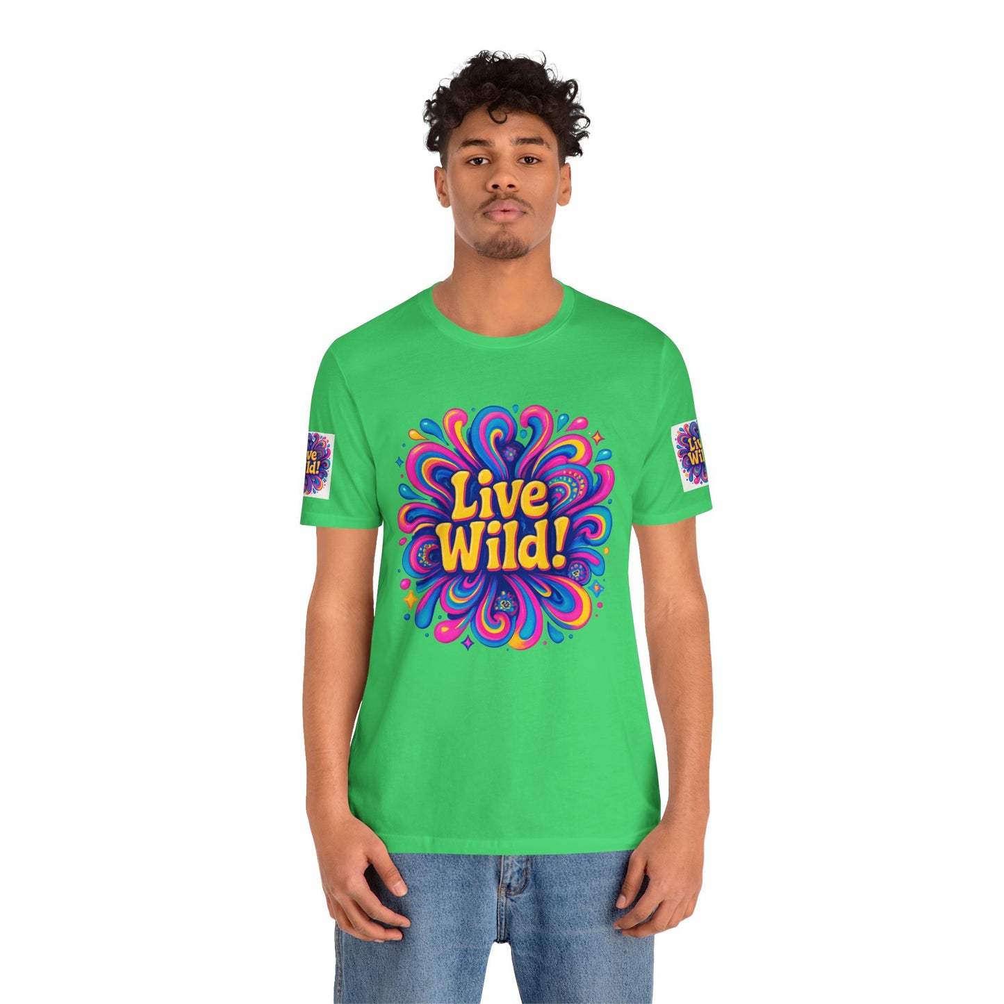 Live Wild Tee - Unisex Jersey Short Sleeve