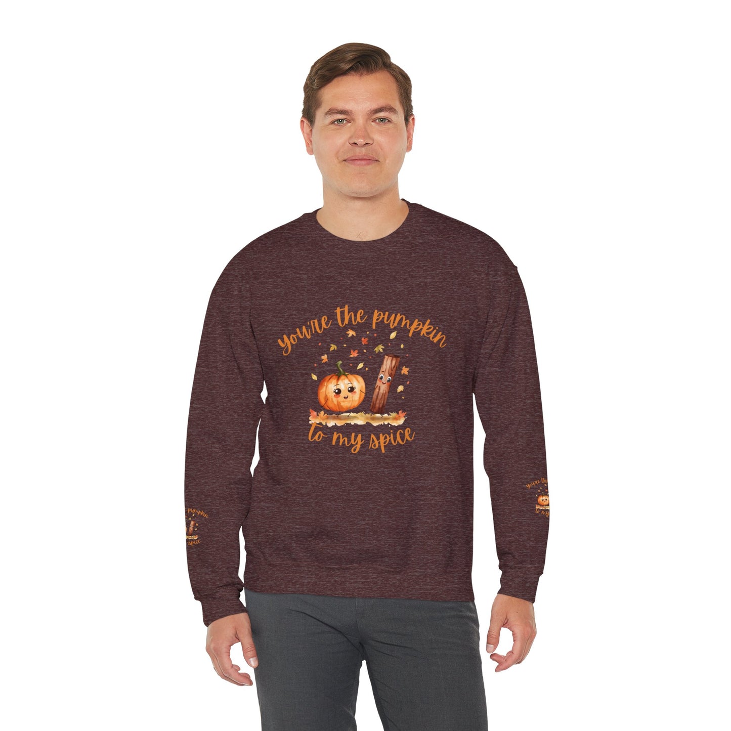 Pumpkin Spice Sweatshirt - Cozy Fall Crewneck for Halloween, Autumn Fashion, Gifts for Her, Couples Matching Outfits, Seasonal Style