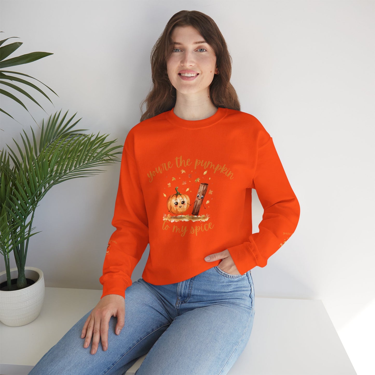 Pumpkin Spice Sweatshirt - Cozy Fall Crewneck for Halloween, Autumn Fashion, Gifts for Her, Couples Matching Outfits, Seasonal Style