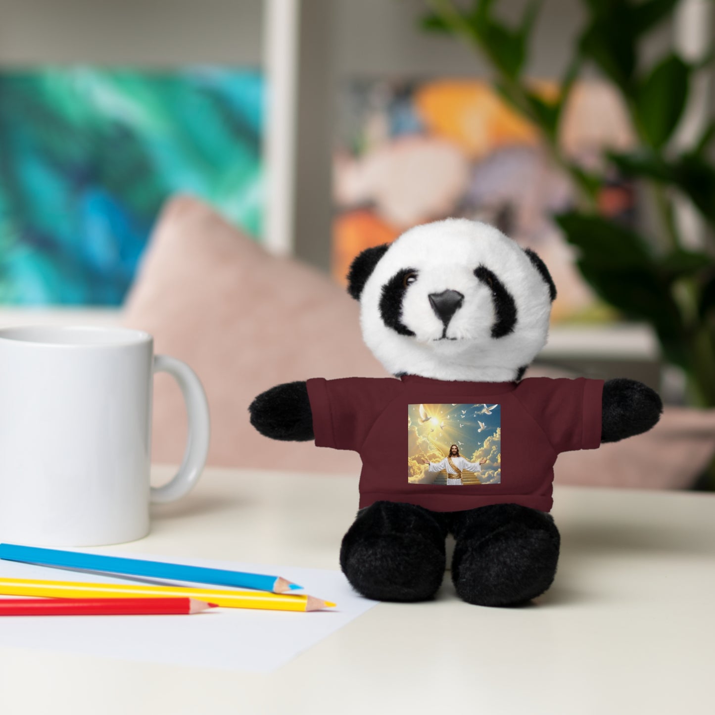 Cute Stuffed Animals with Custom Tee