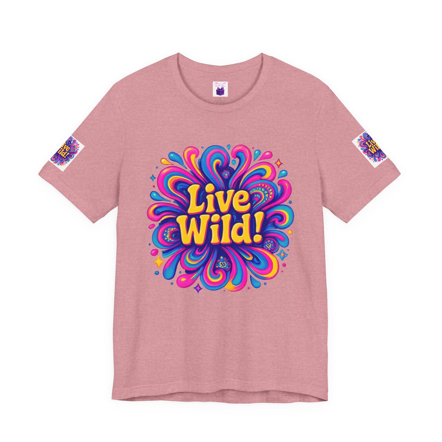 Live Wild Tee - Unisex Jersey Short Sleeve