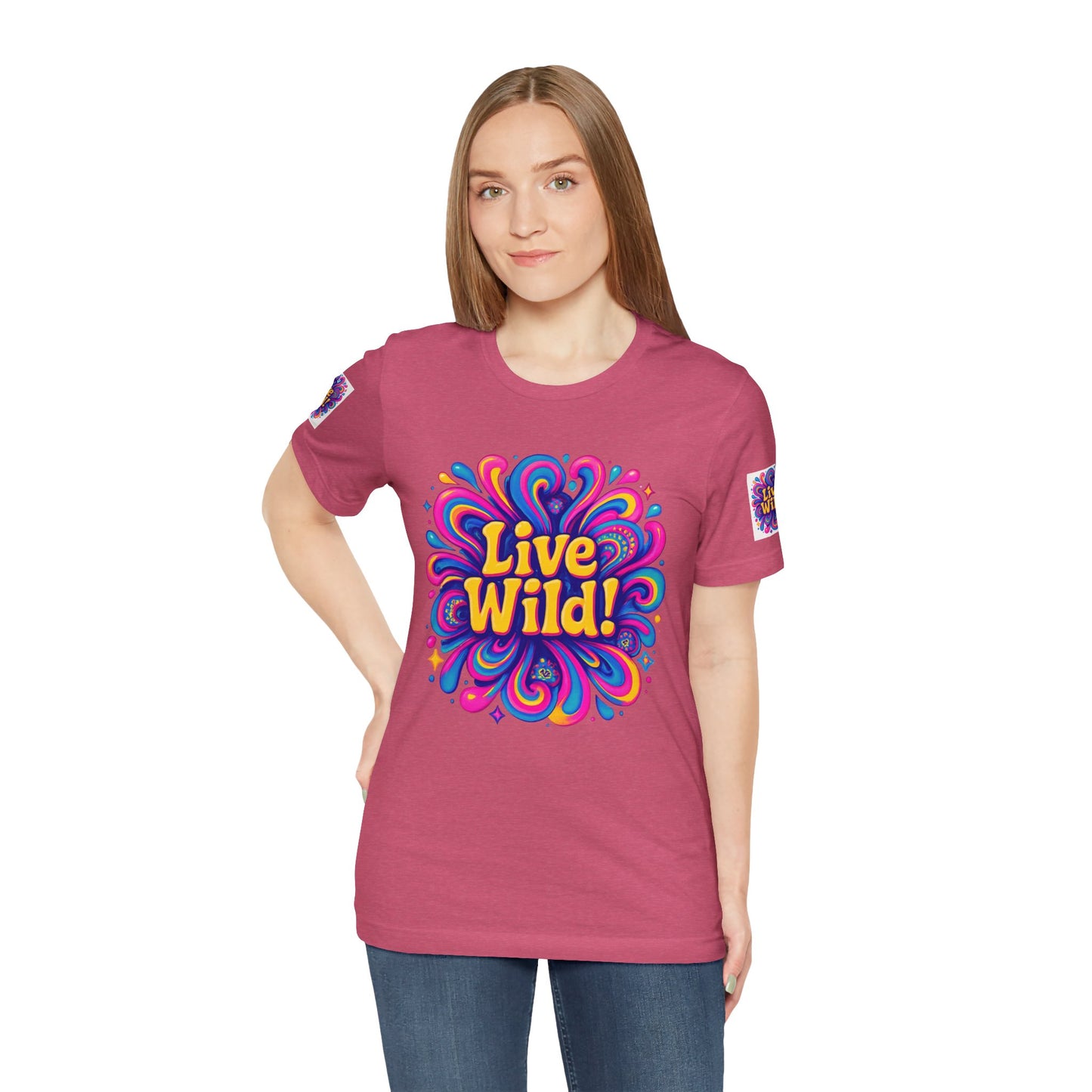 Live Wild Tee - Unisex Jersey Short Sleeve