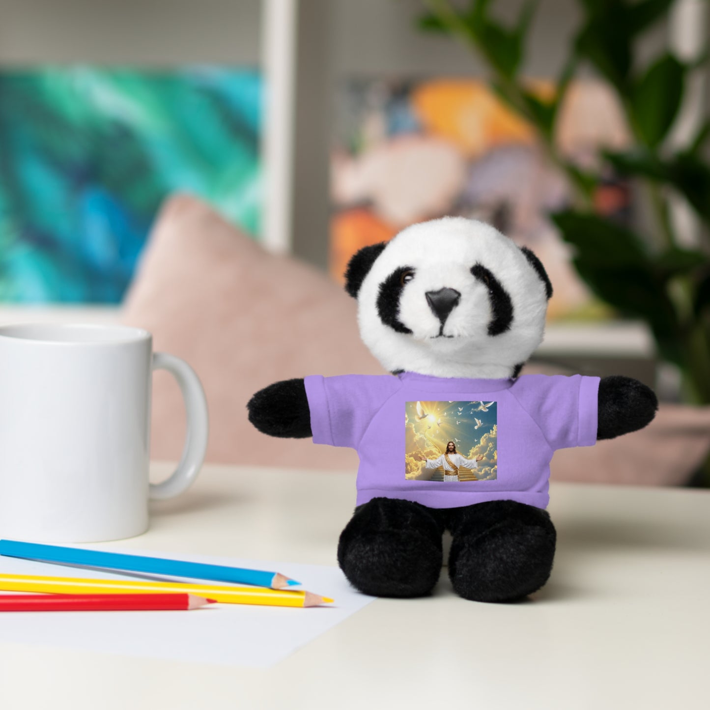 Cute Stuffed Animals with Custom Tee