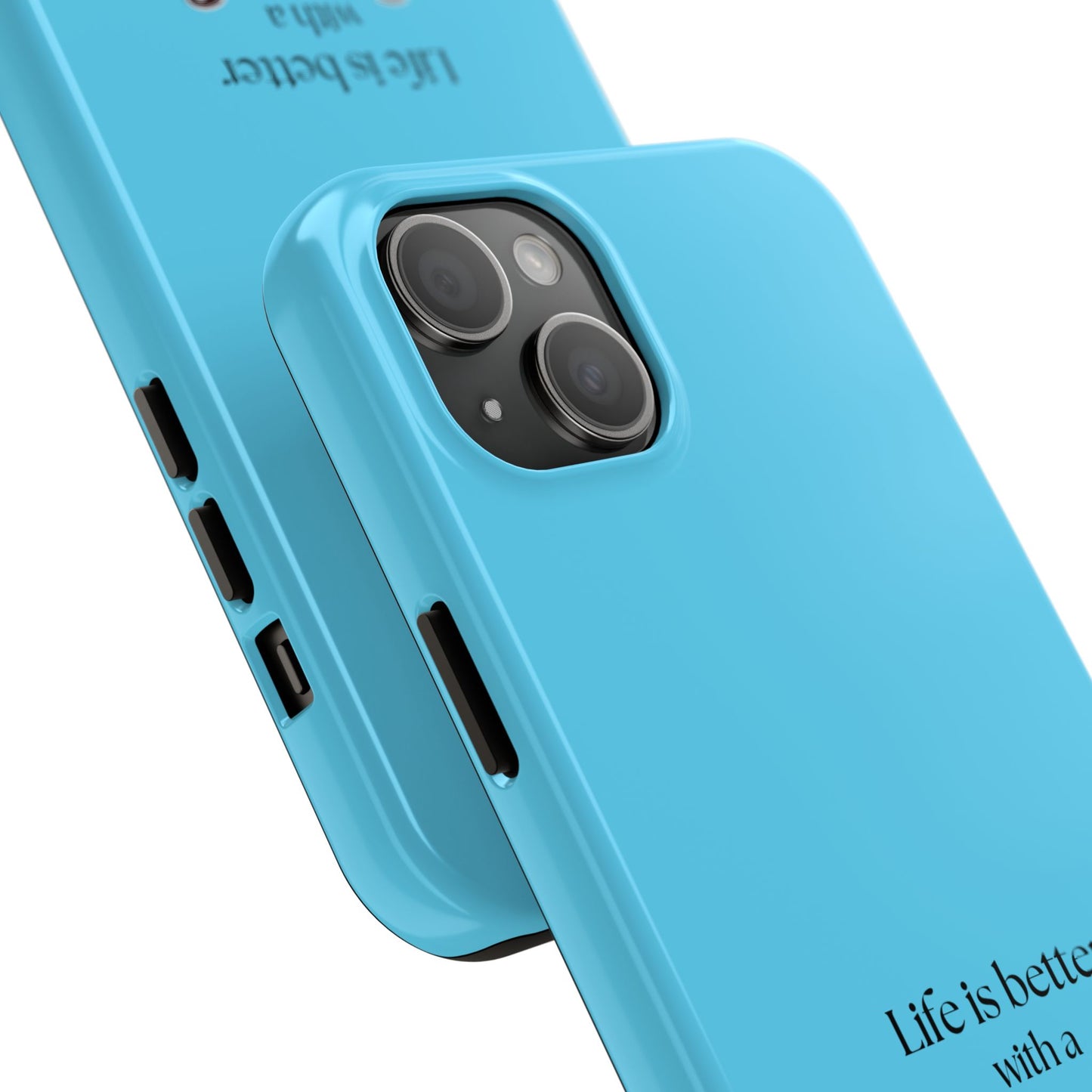 Dog Lover Tough Phone Case | Life is Better with a Dog | Gift for Pet Owners, Dog Mom, Birthday, Dog Adoption, Animal Lover