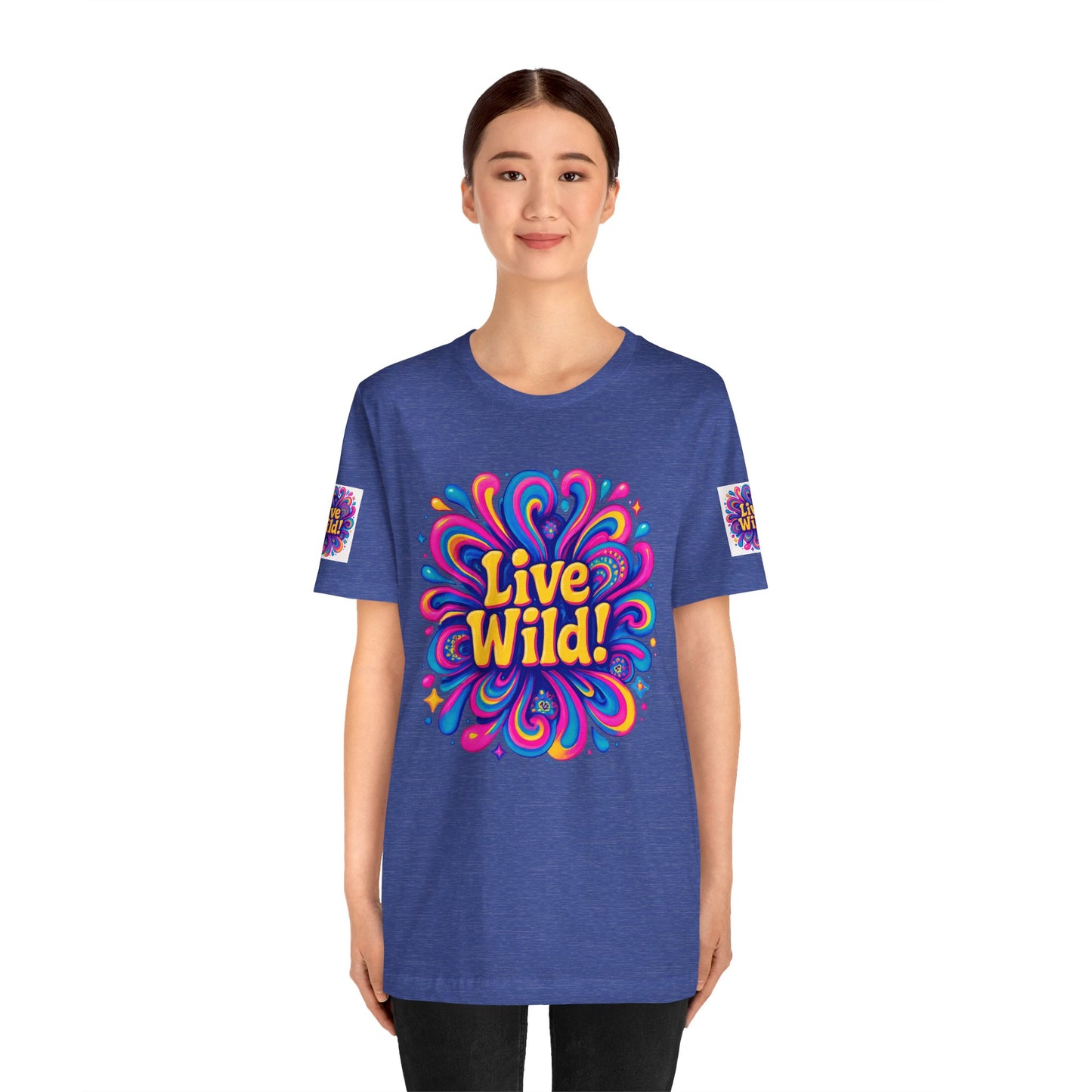Live Wild Tee - Unisex Jersey Short Sleeve