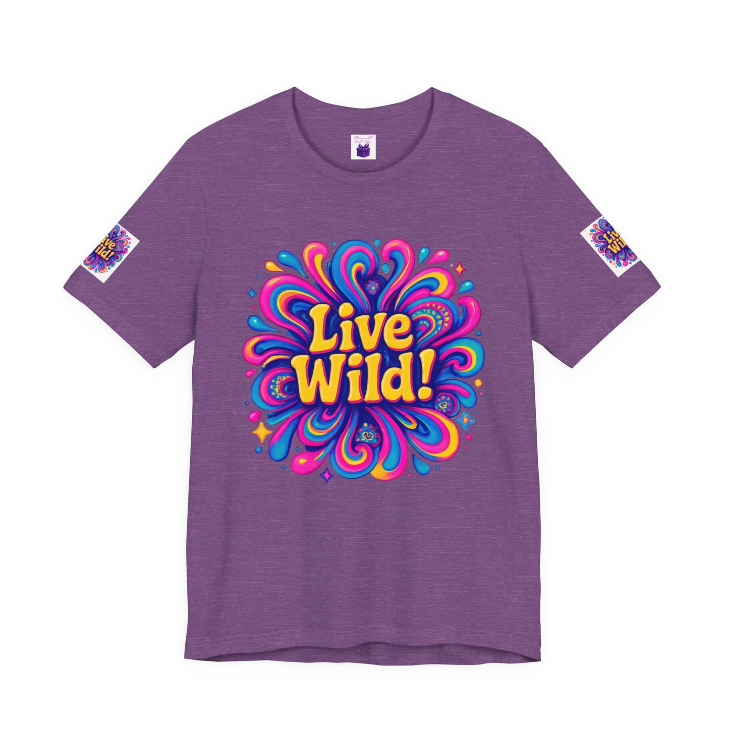 Live Wild Tee - Unisex Jersey Short Sleeve