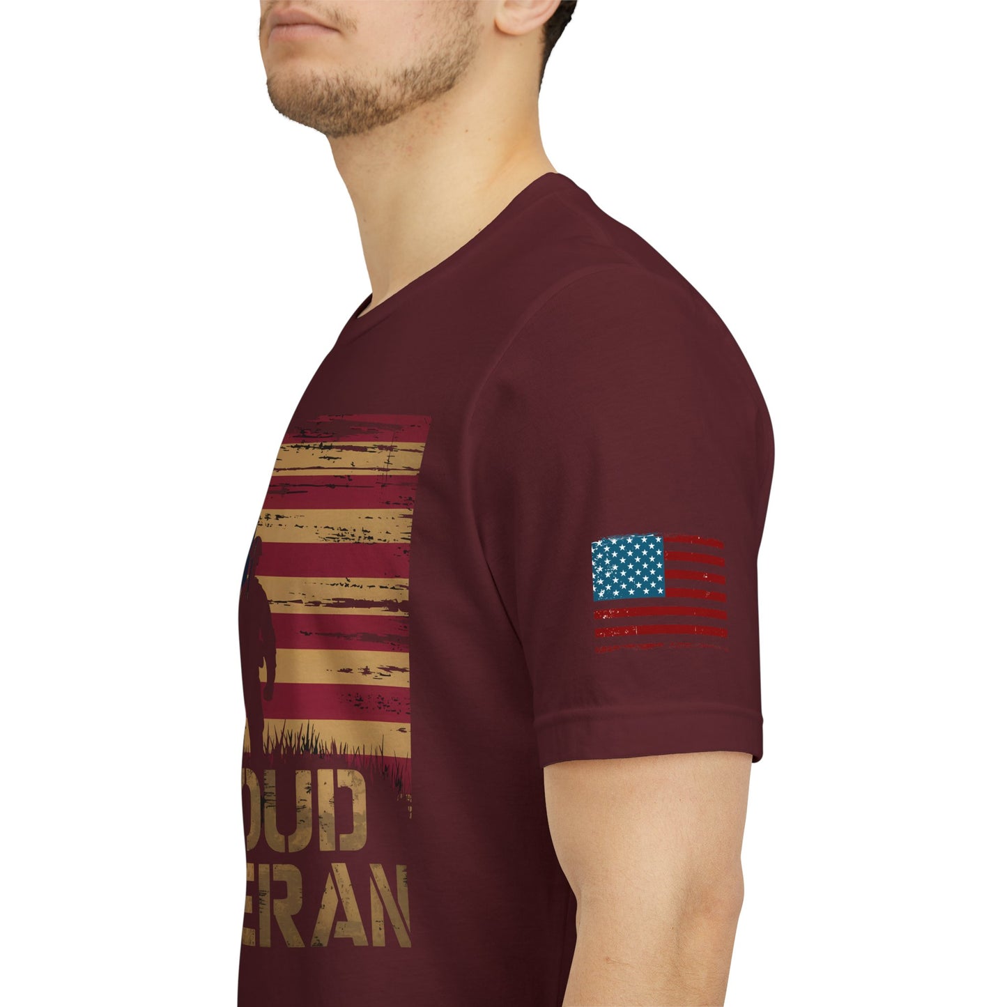 American Veteran T-Shirt — Patriotic Military Tribute Tee