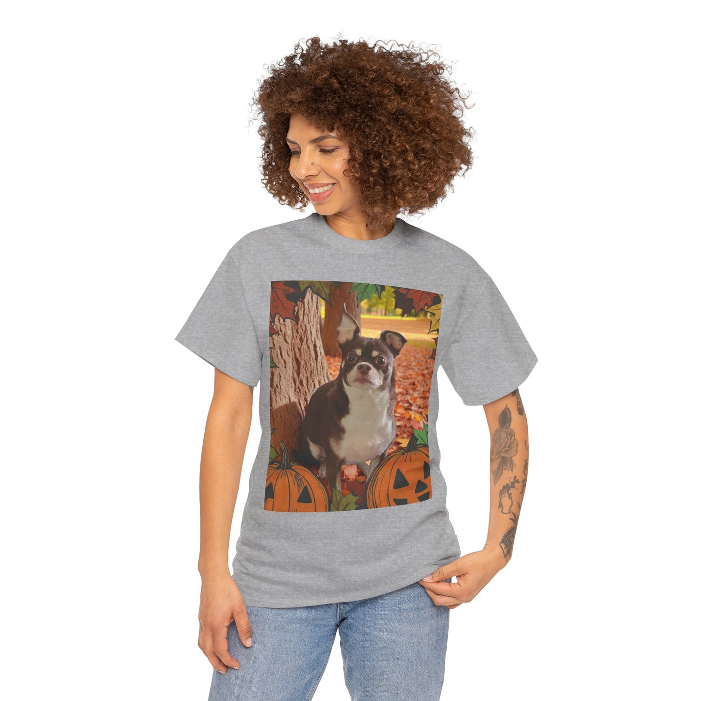 Fall Dog Unisex Tee, Dog Lovers Fall Shirt