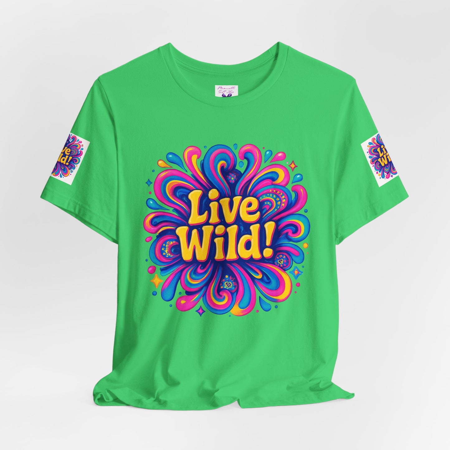 Live Wild Tee - Unisex Jersey Short Sleeve