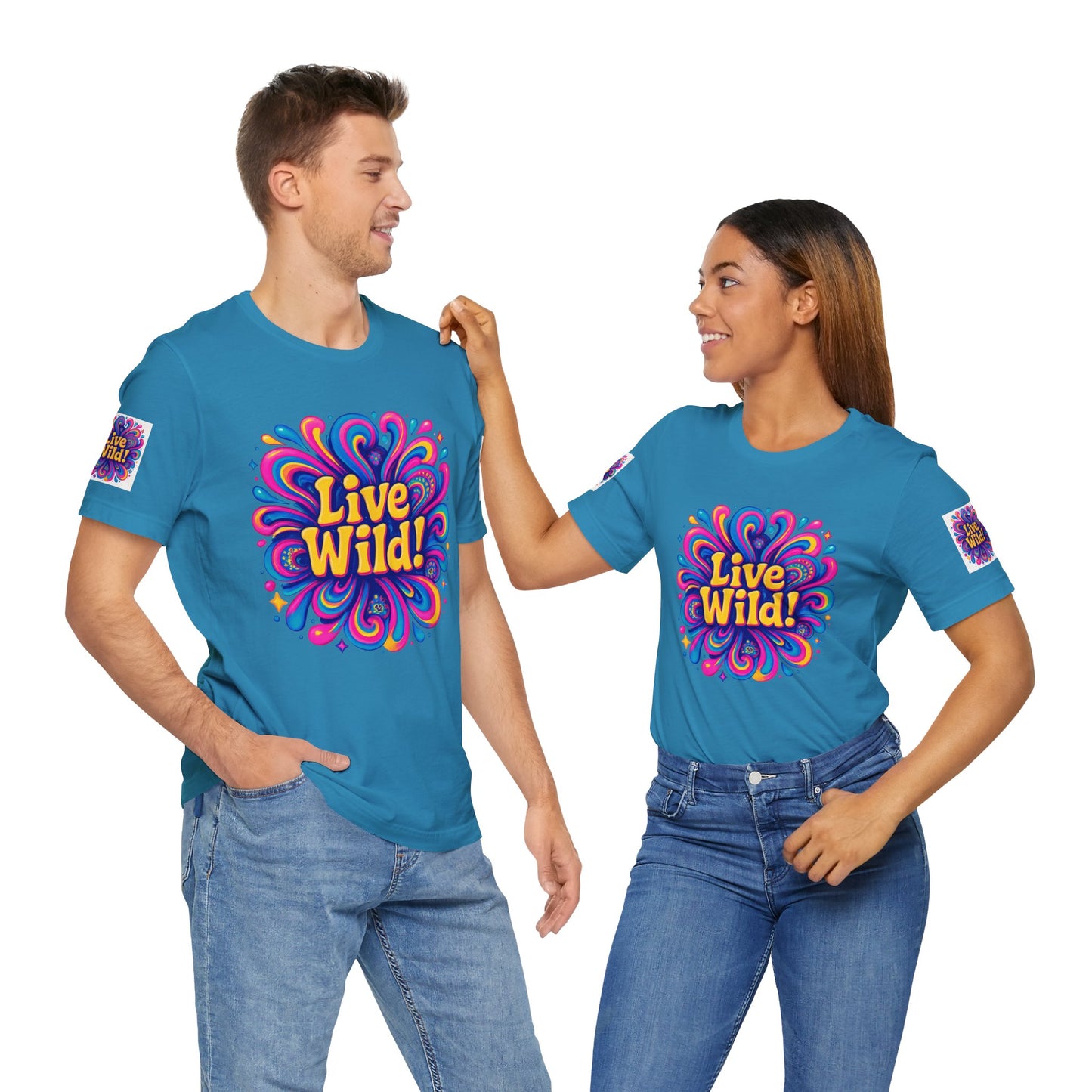 Live Wild Tee - Unisex Jersey Short Sleeve