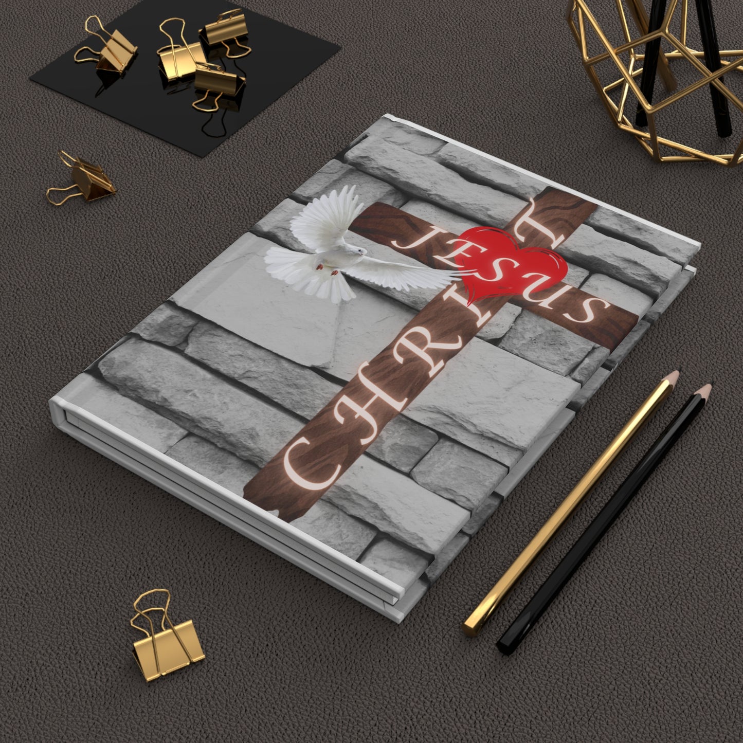 Inspirational Christian Hardcover Journal | Faith Reflection Notebook, Jesus Love Diary, Spiritual Writing Journal, Gift for [...]