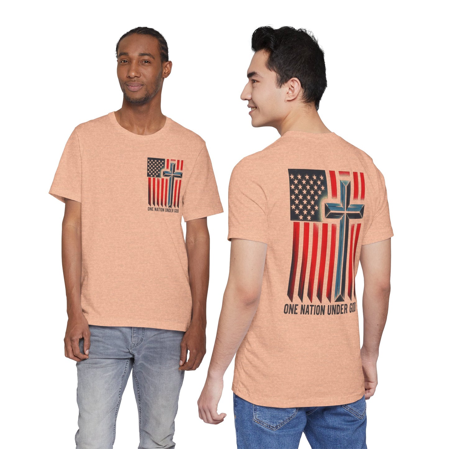 One Nation Under God Flag T-Shirt
