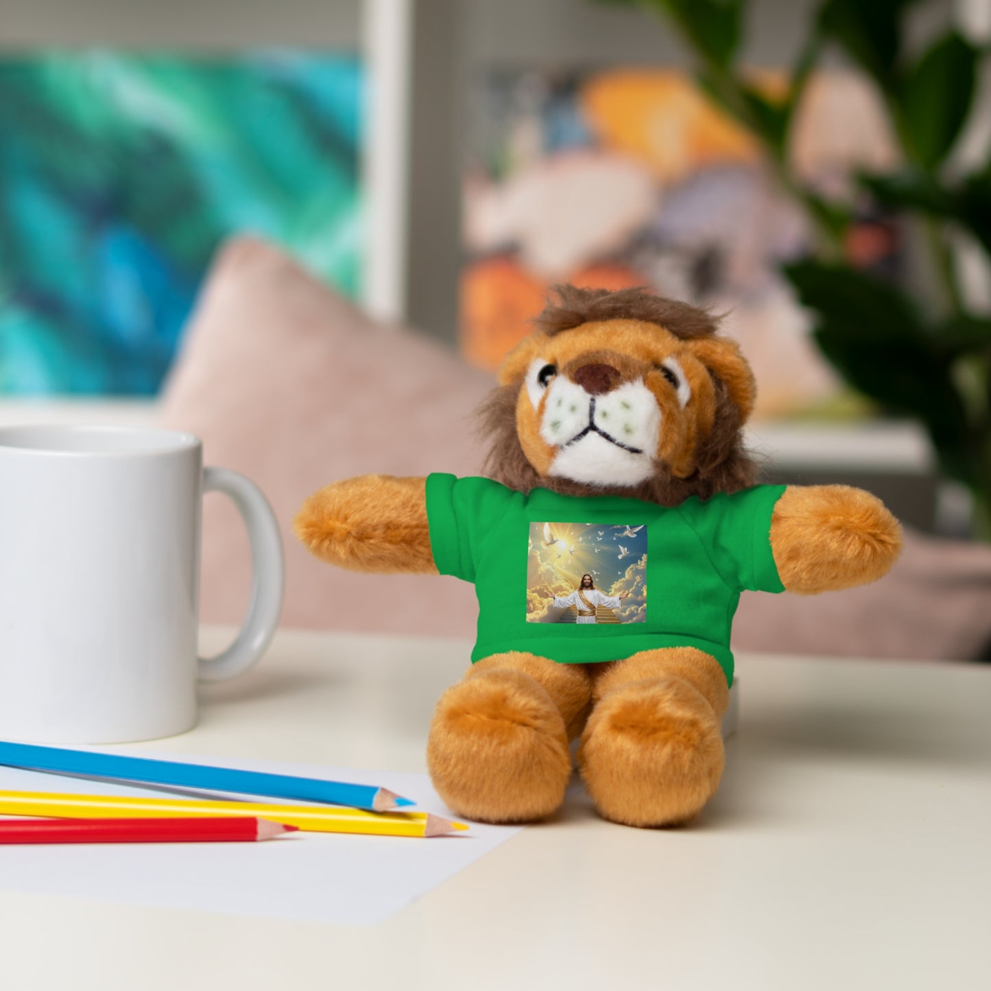 Cute Stuffed Animals with Custom Tee