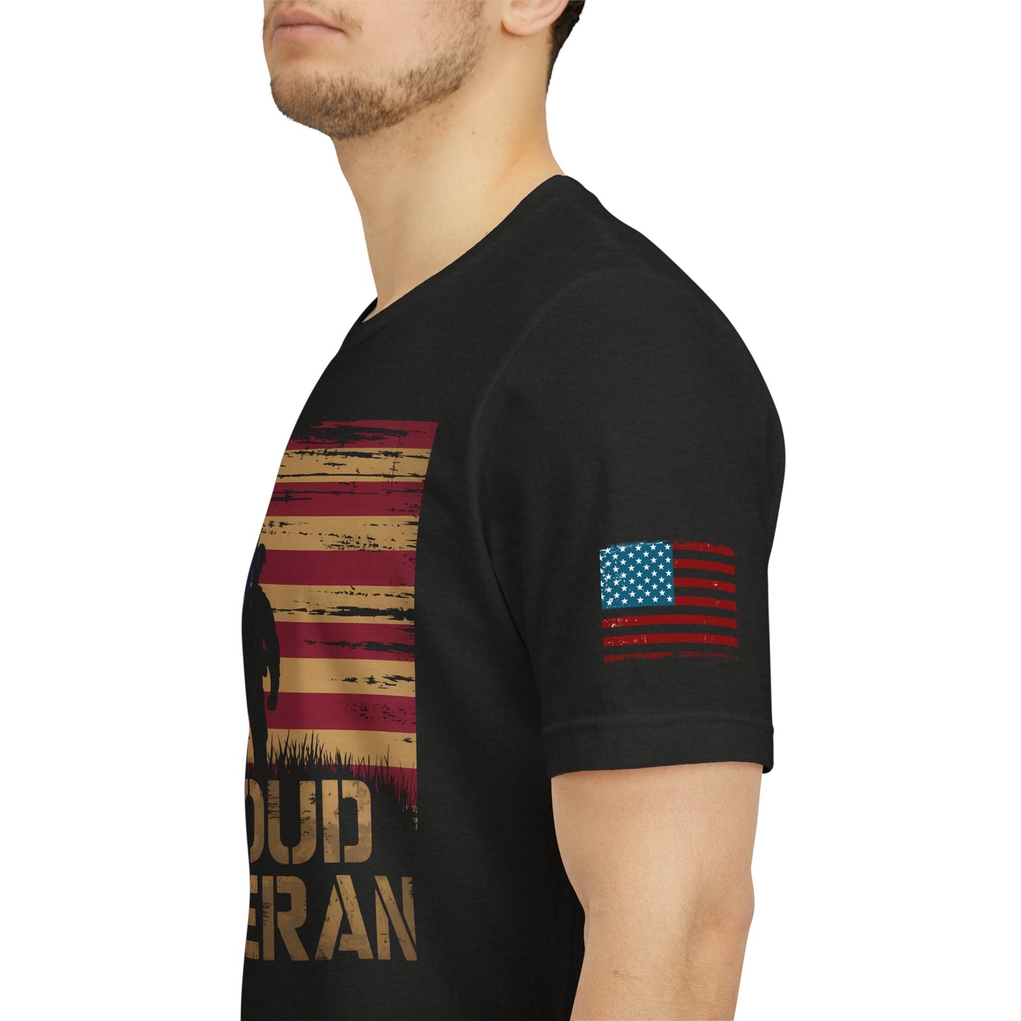 American Veteran T-Shirt — Patriotic Military Tribute Tee